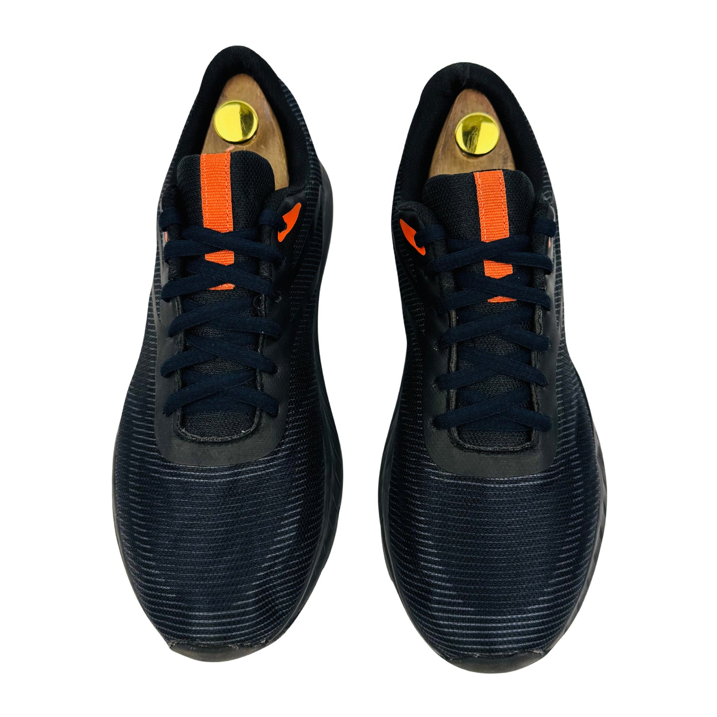 Crane Men's 'Black Orange' Shoes (Size 44)