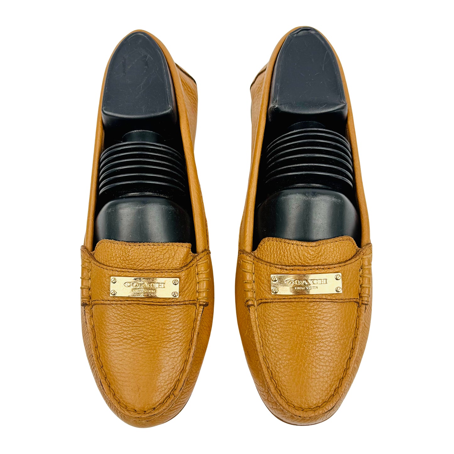 Coach Women's Fredrica 'Tan' Loafers (Size 37) - A5175