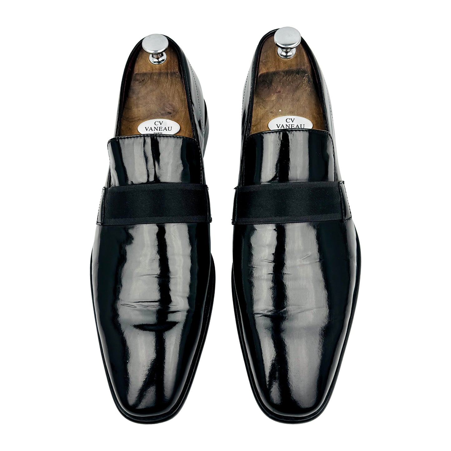 Hugo Boss Mellion Patent Leather Loafers (Size 45/45.5) - 50222883