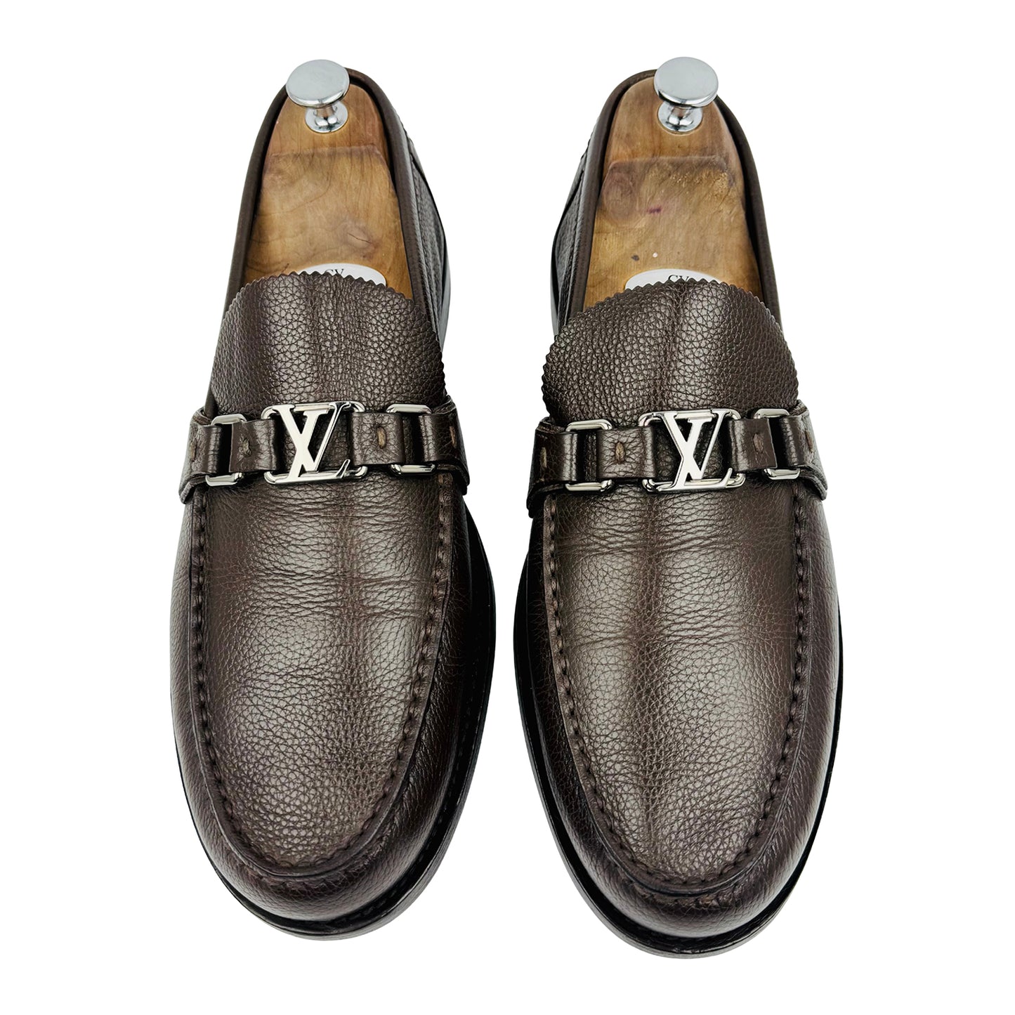 Louis Vuitton Major Genuine Leather Loafers (Size 43/43.5)
