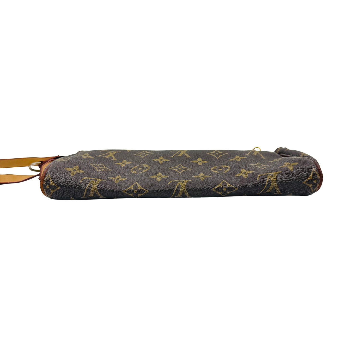 Louis Vuitton Eva Brown Monogram Canvas Clutch Bag