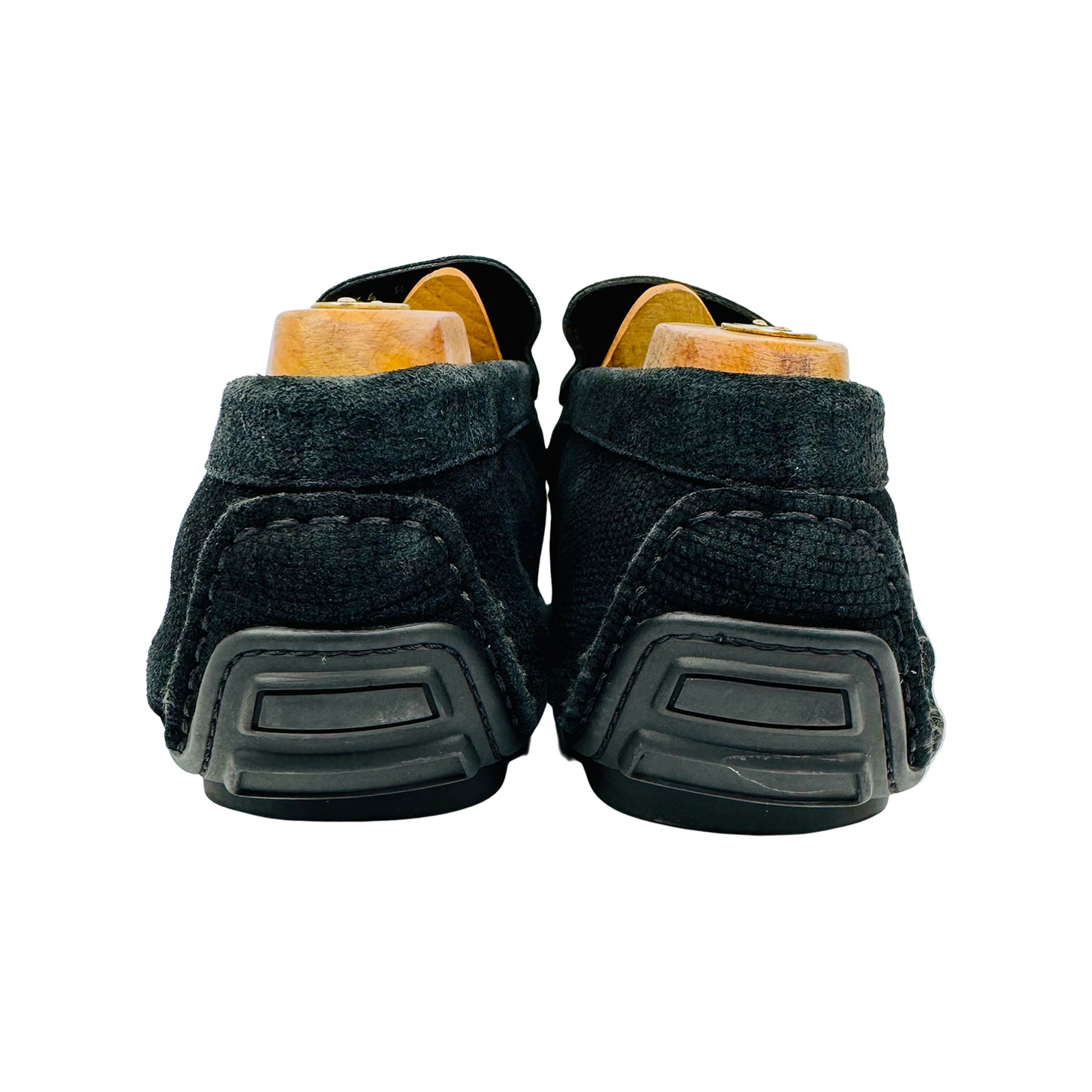 Roberto Cavalli Navy Blue Suede Loafers (Size 42.5/43)