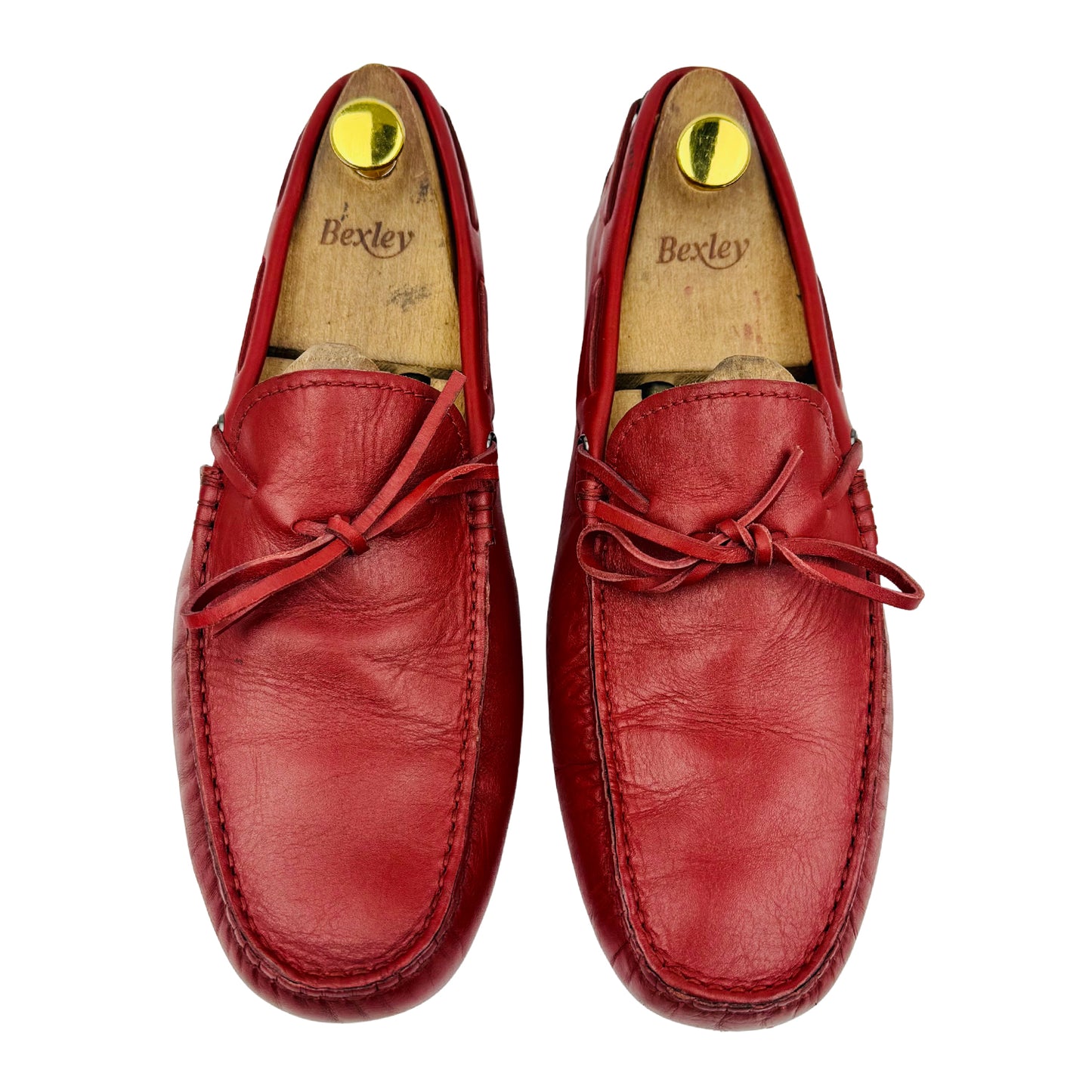 Tod's Ferrari X Gommino Red Shoes (Size 43/43.5)