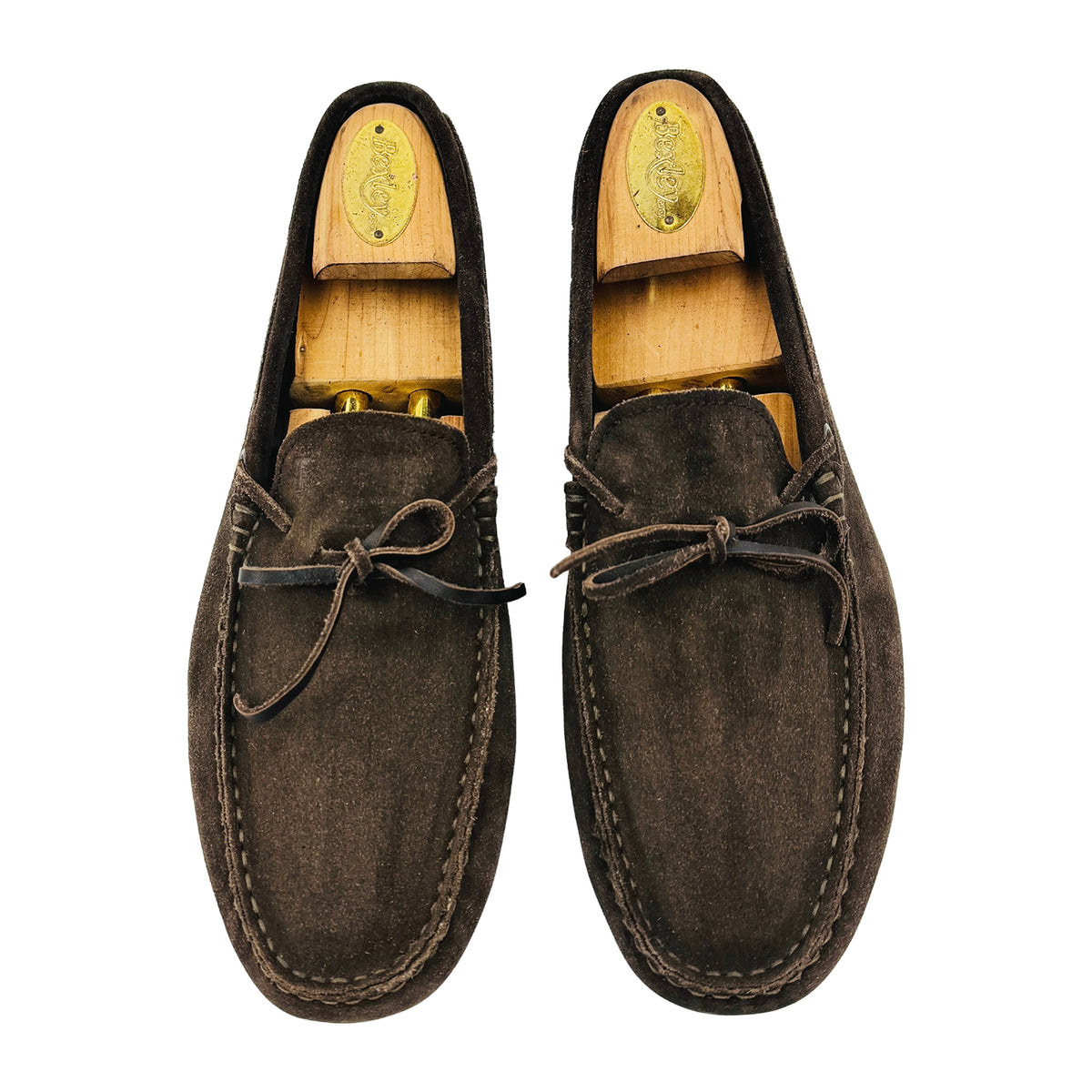 Tod's Dark Brown Italian Suede Driving Loafers (Size 42.5)