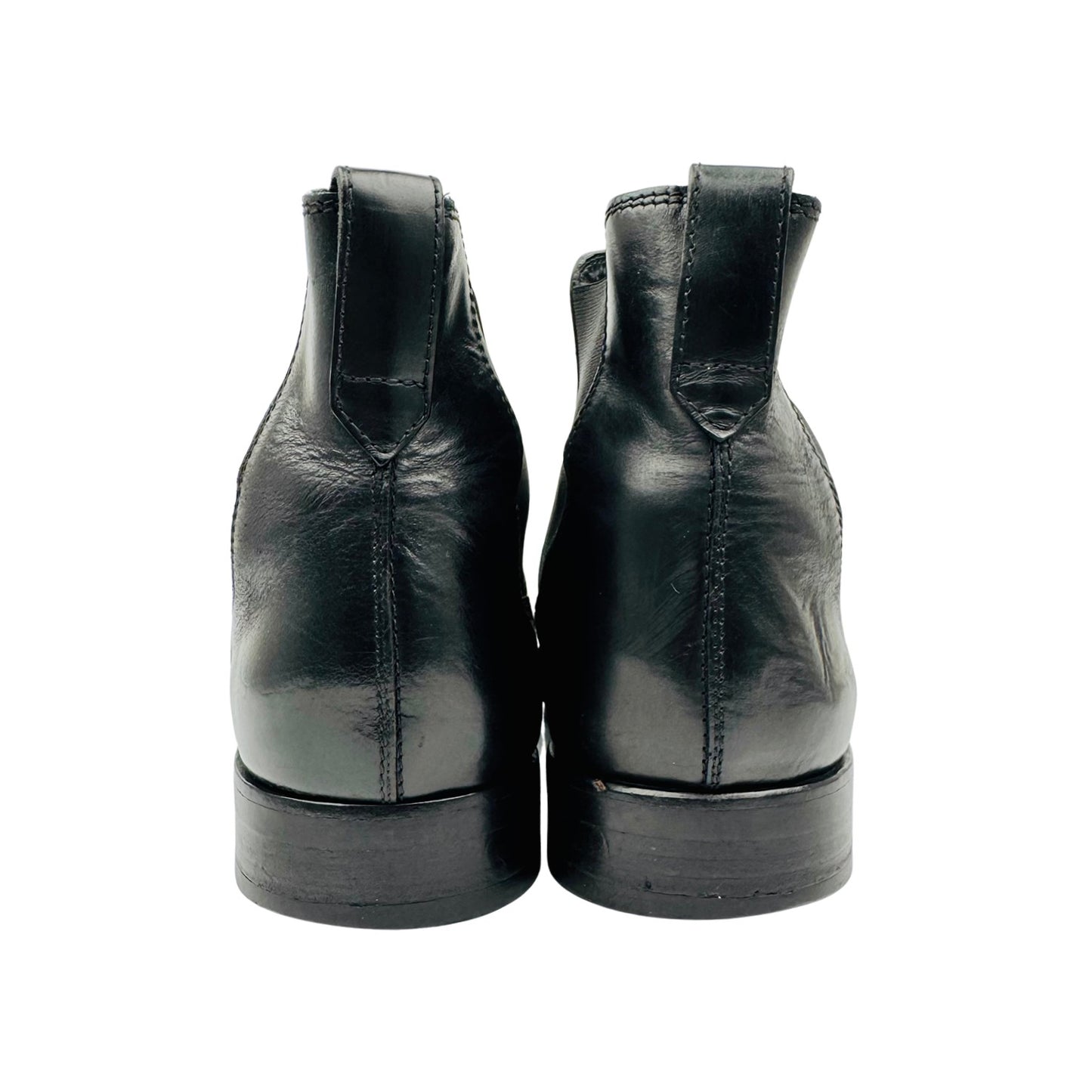 Tod’s Men's Calfskin Leather Black Boots (Size 44)