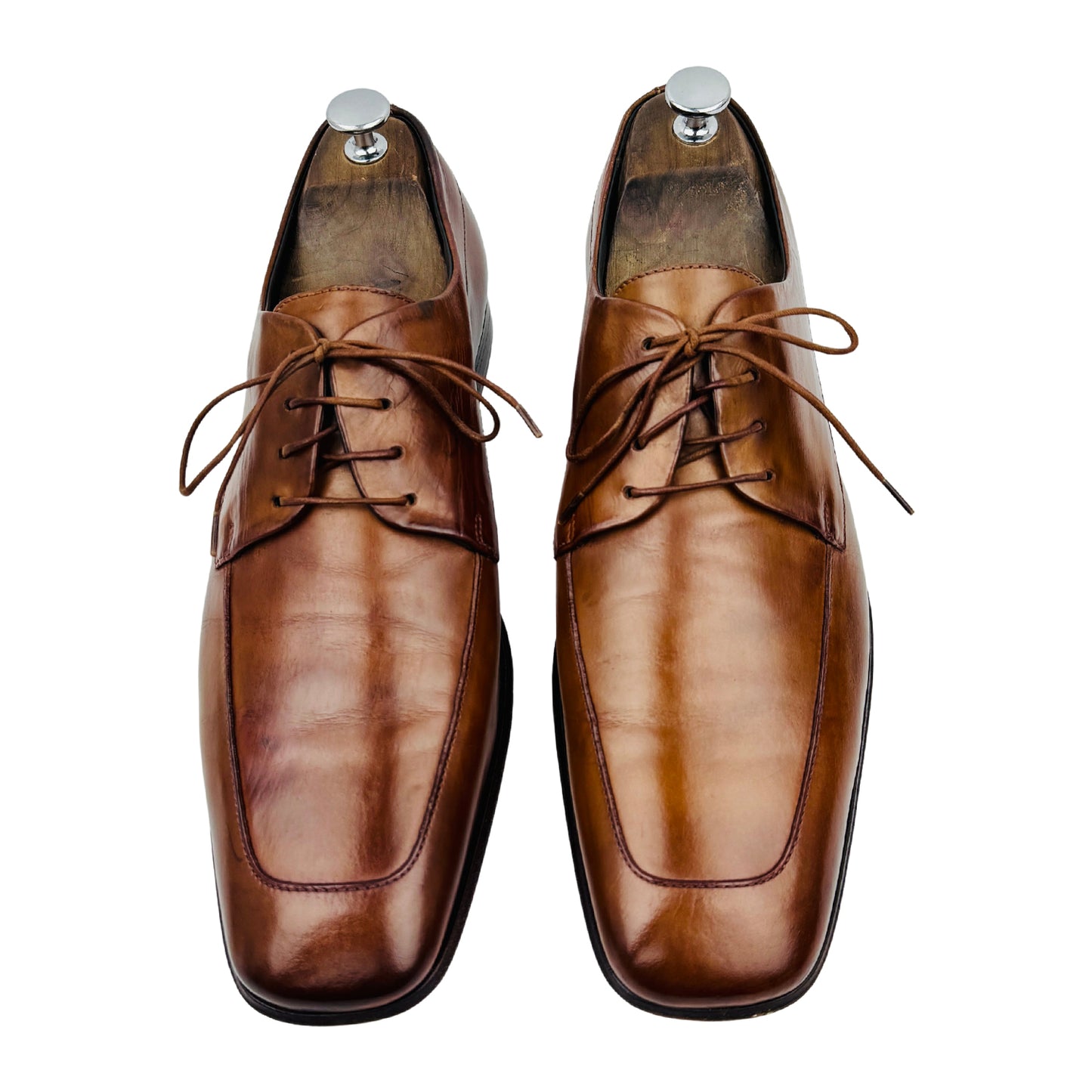Hugo Boss Men's Leather Derby Shoes (Size 44)