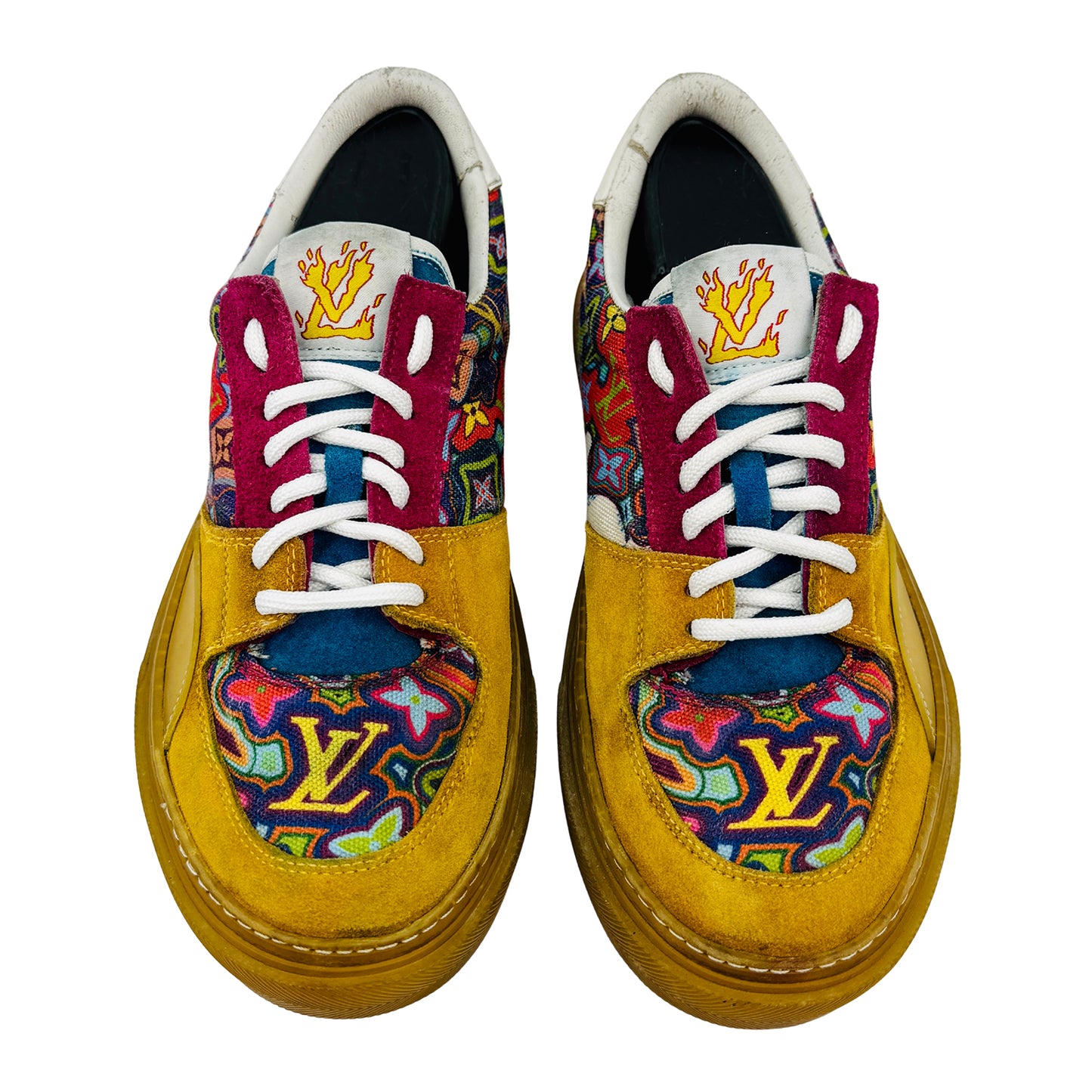 Louis Vuitton Ollie Yellow Sneakers (Size 40/40.5)