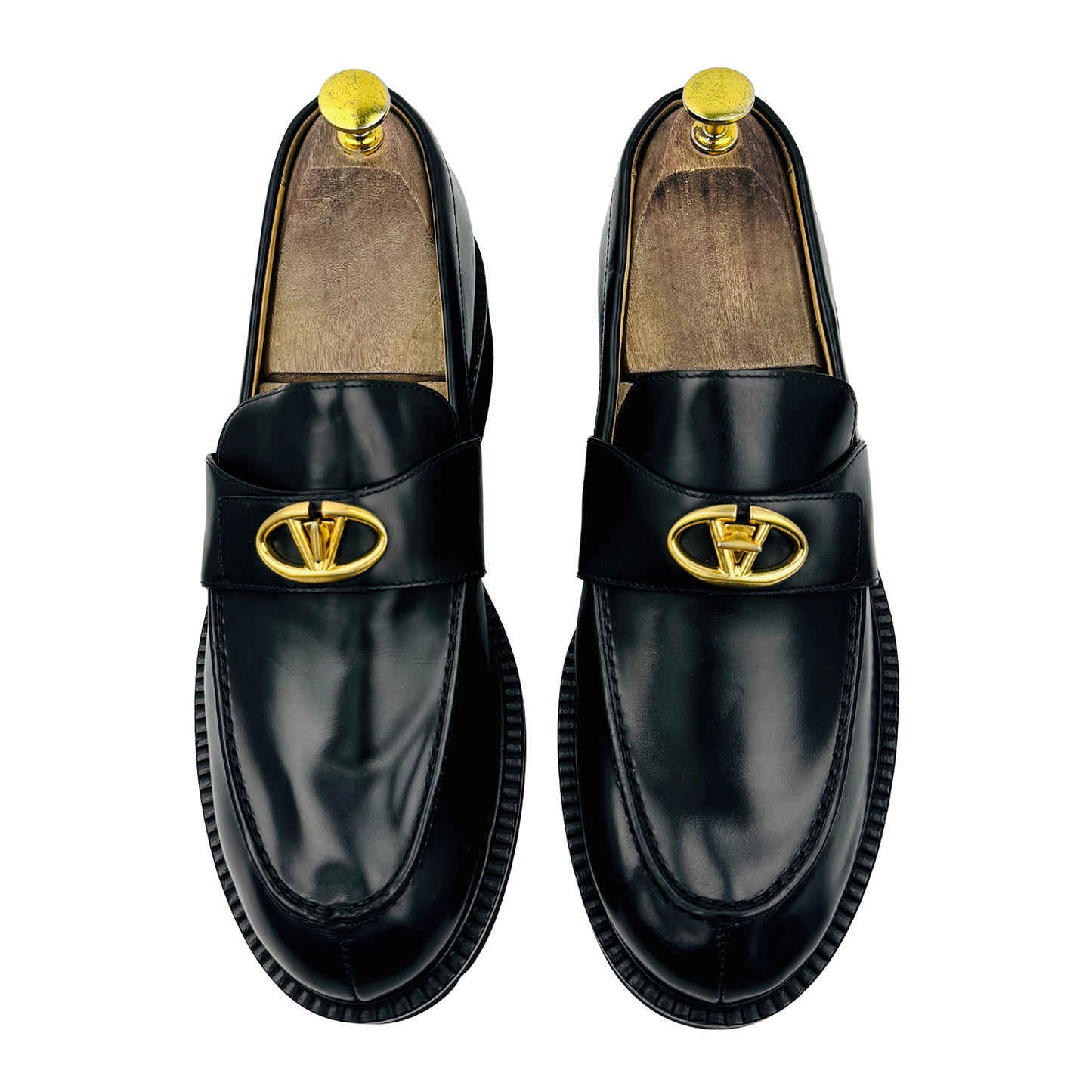 Valentino Garavani Black Loafers (Size 41/41.5) - S5JN6W2