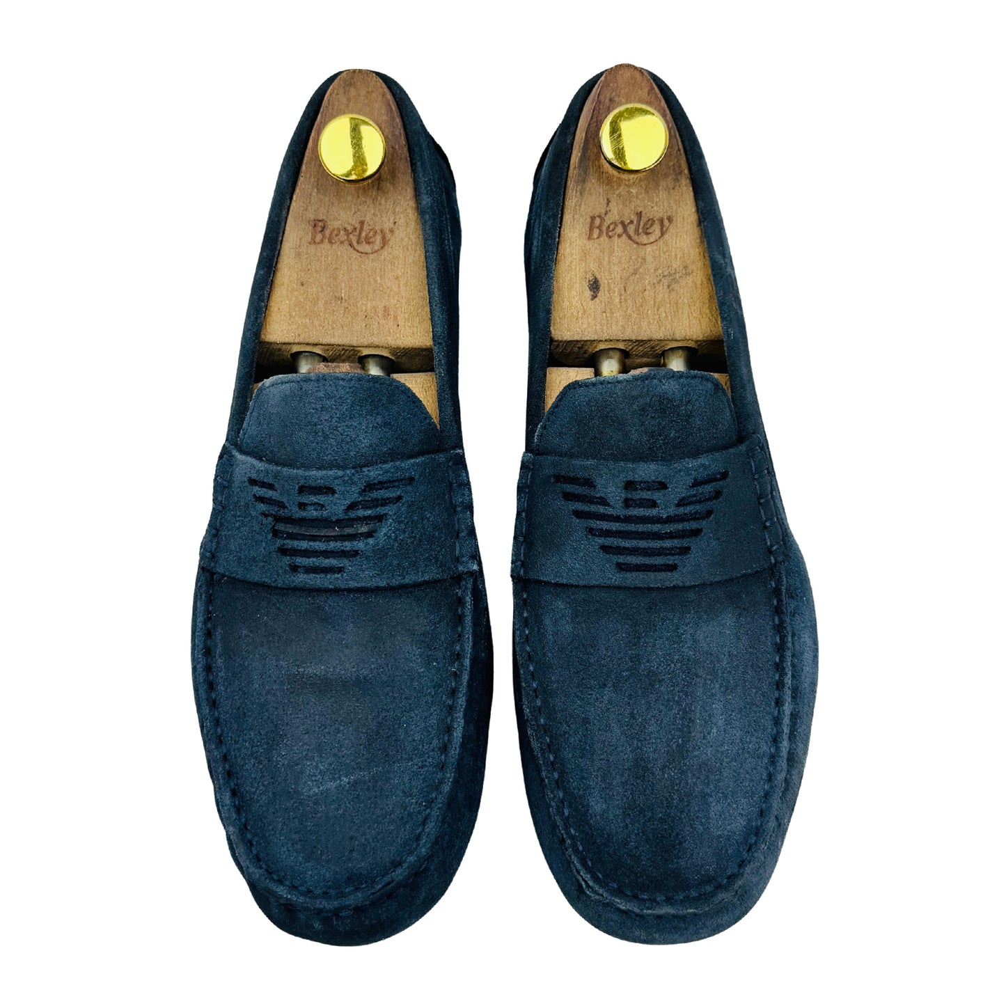 Emporio Armani Navy Blue Loafers (Size 43) - X4B113 XF188