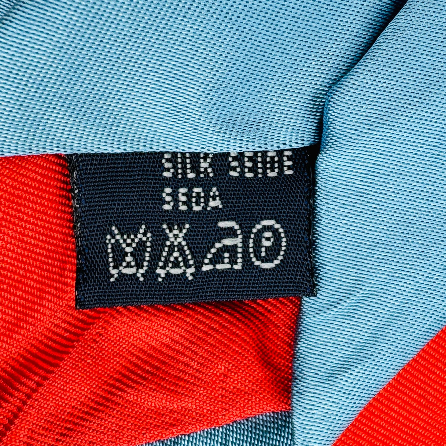 Bally Sky Blue 'Panel Stripe' Tie (Size Regular)