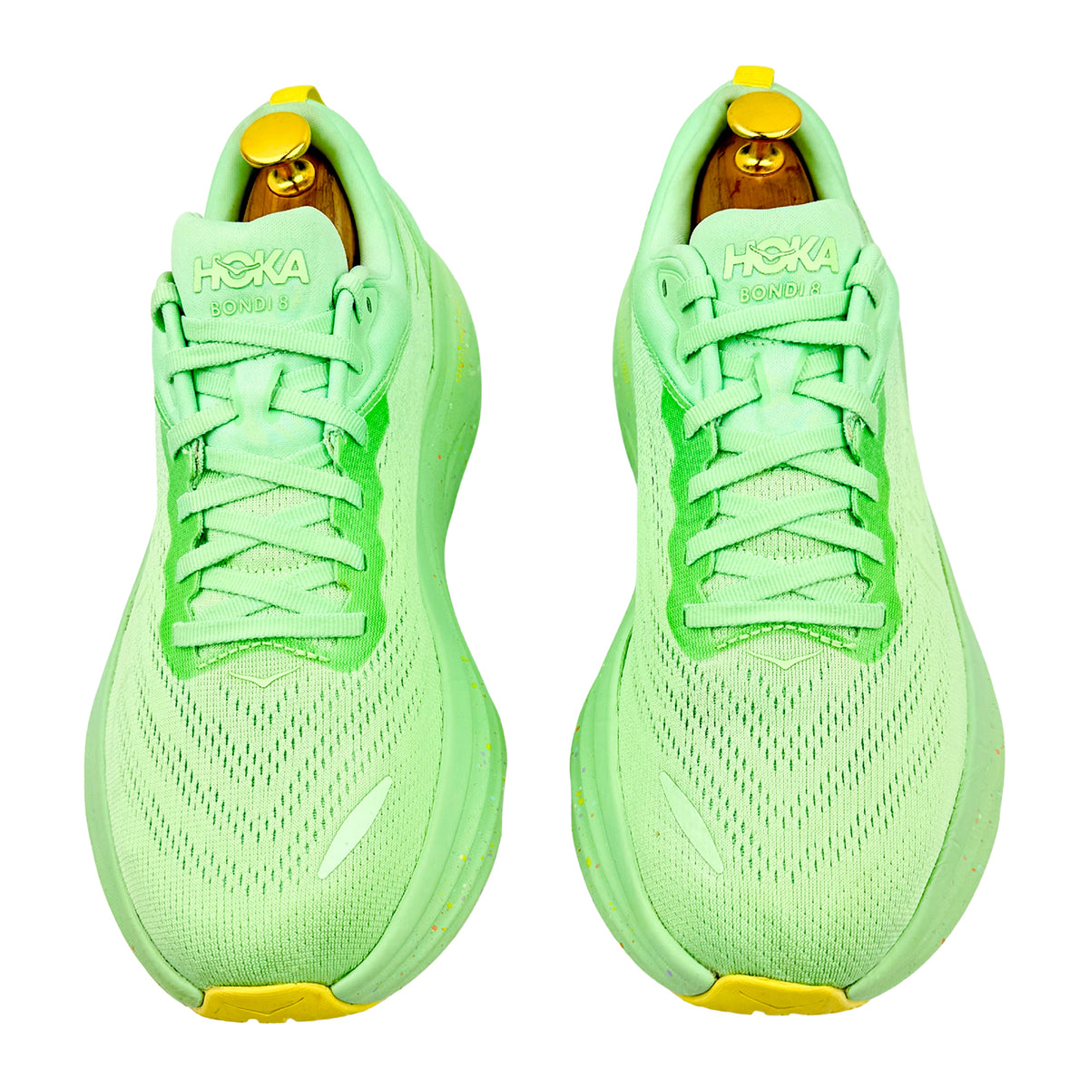 Hoka Bondi 8 Lime Glow Shoes (Size 42) - 1127952-LMG