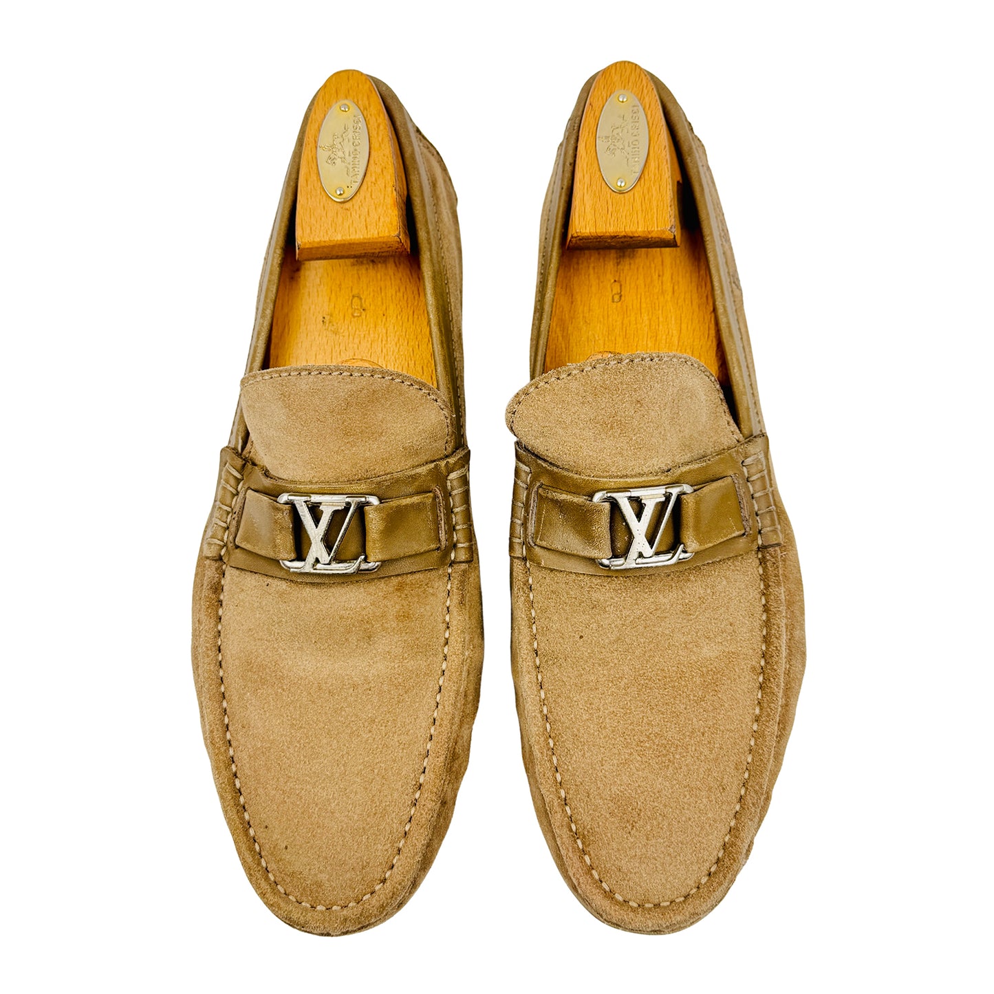 Louis Vuitton Monte Carlo Beige Loafers (Size 42/42.5)