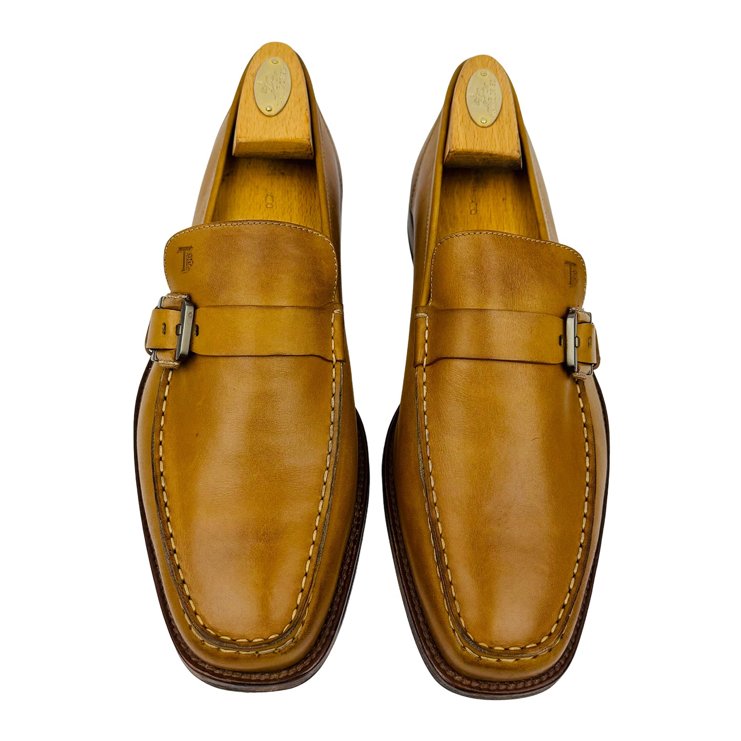 Tod's Men's Brown Leather Strap Loafer (Size 43)