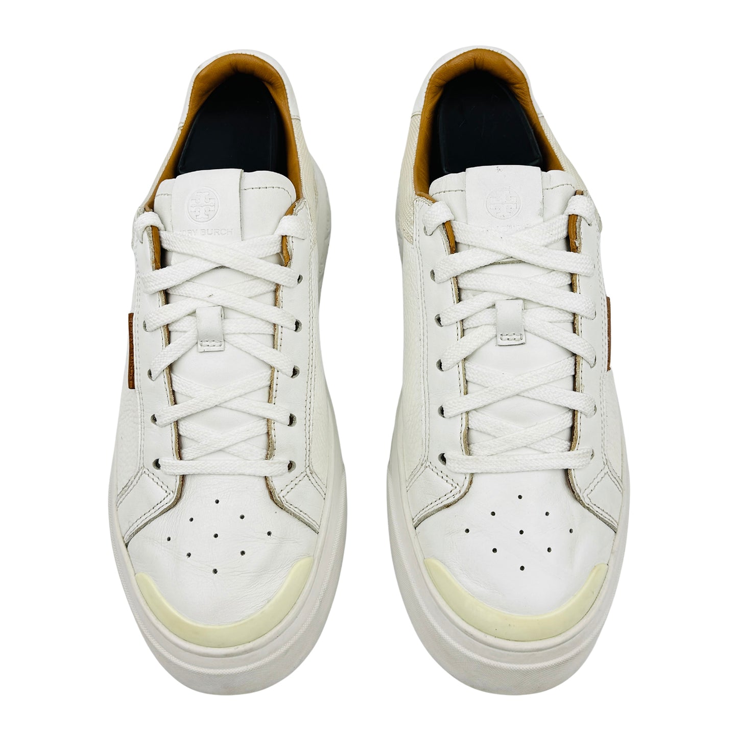 Tory Burch Ladybug White Sneakers (Size 41)