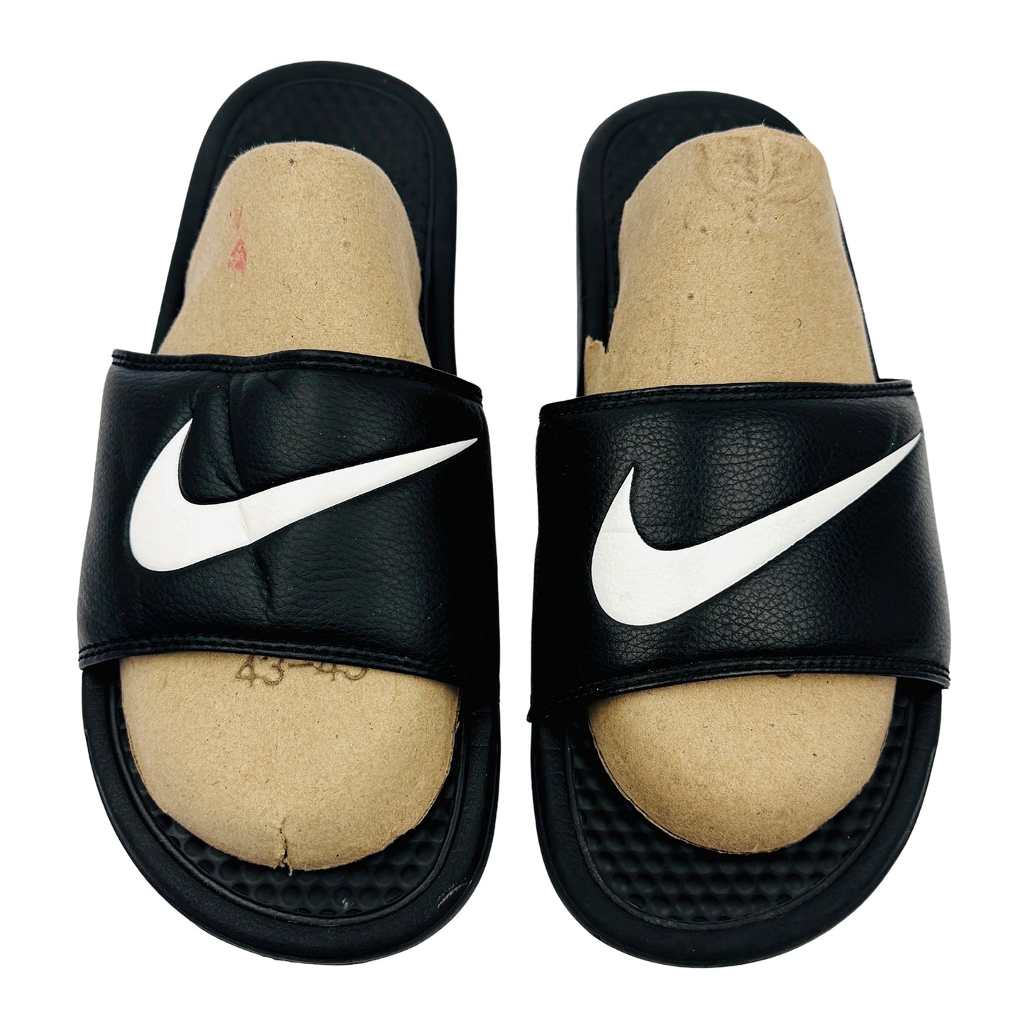 Nike Men's Benassi Swoosh Slides (Size 44) - 312618-011