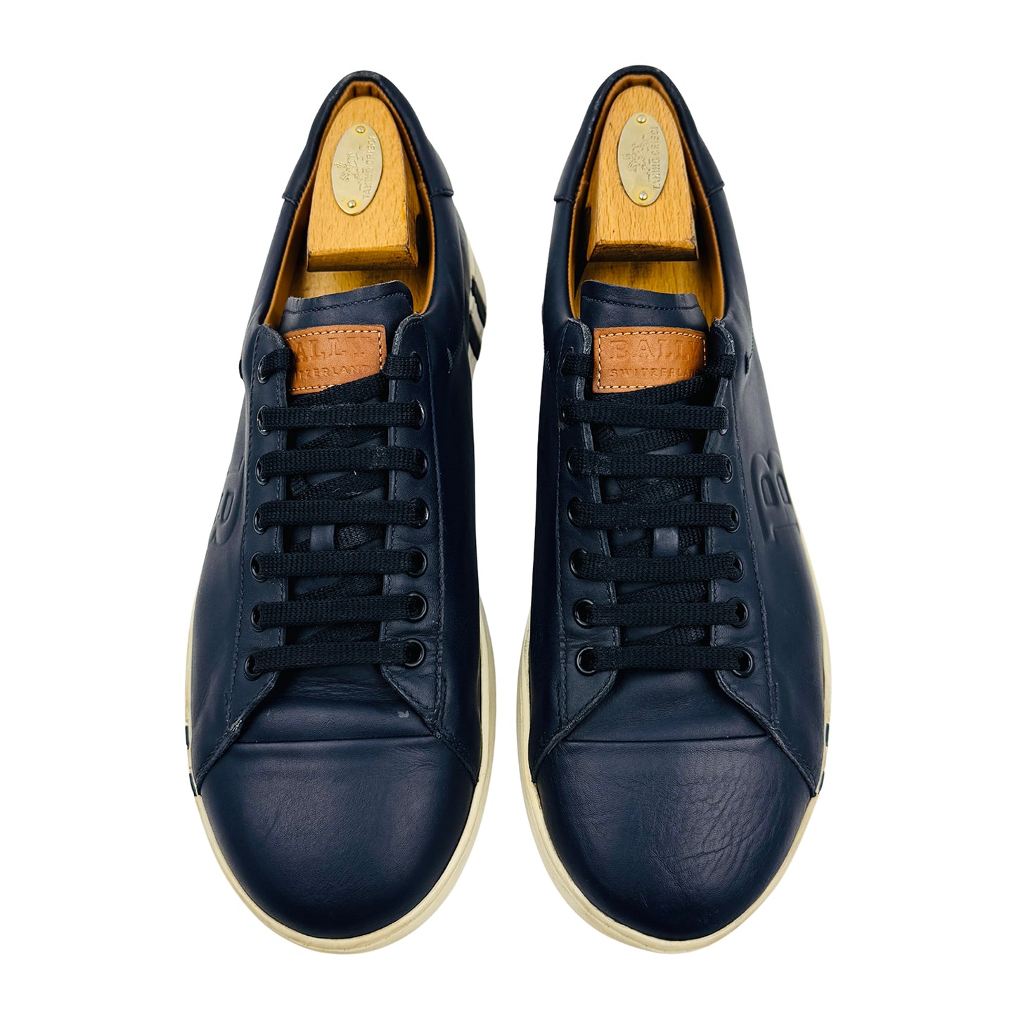 Bally Men's Asher Navy Blue Sneakers (Size 42.5)