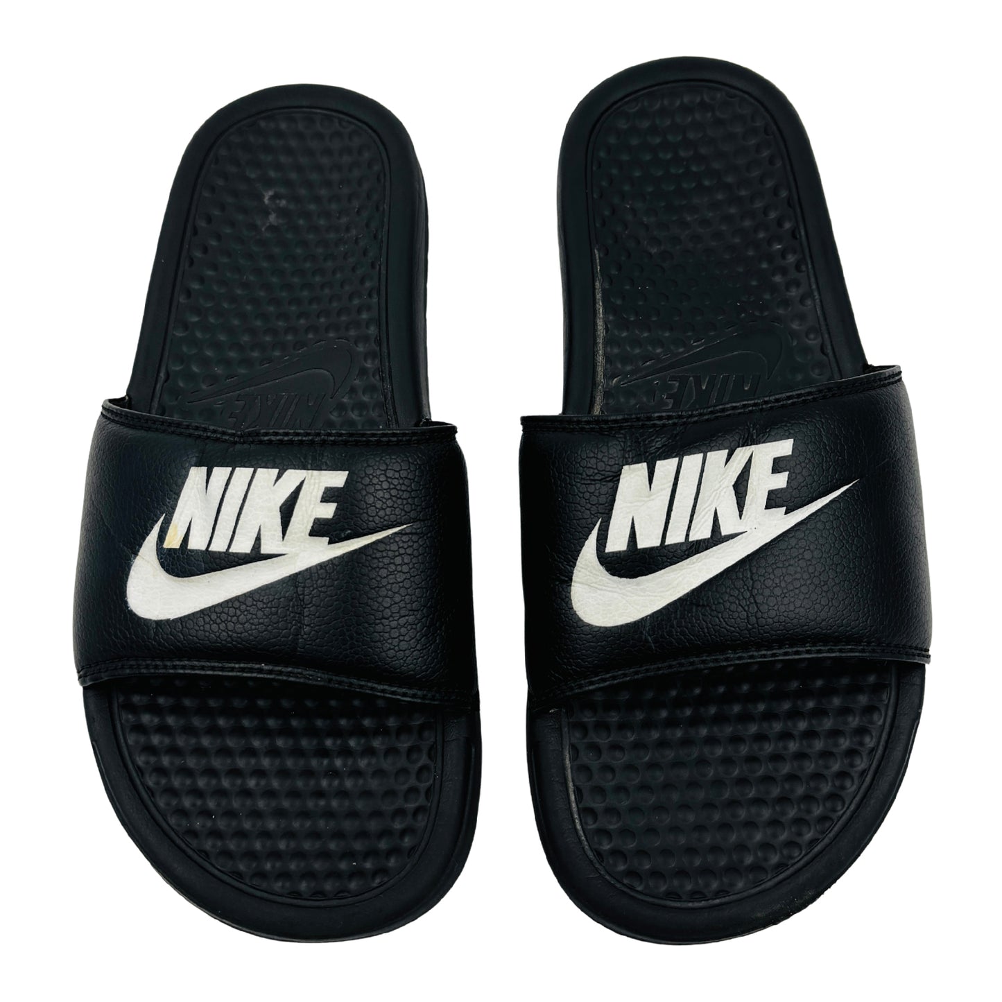 Nike Men's Benassi JDI Black Slides (Size 40)