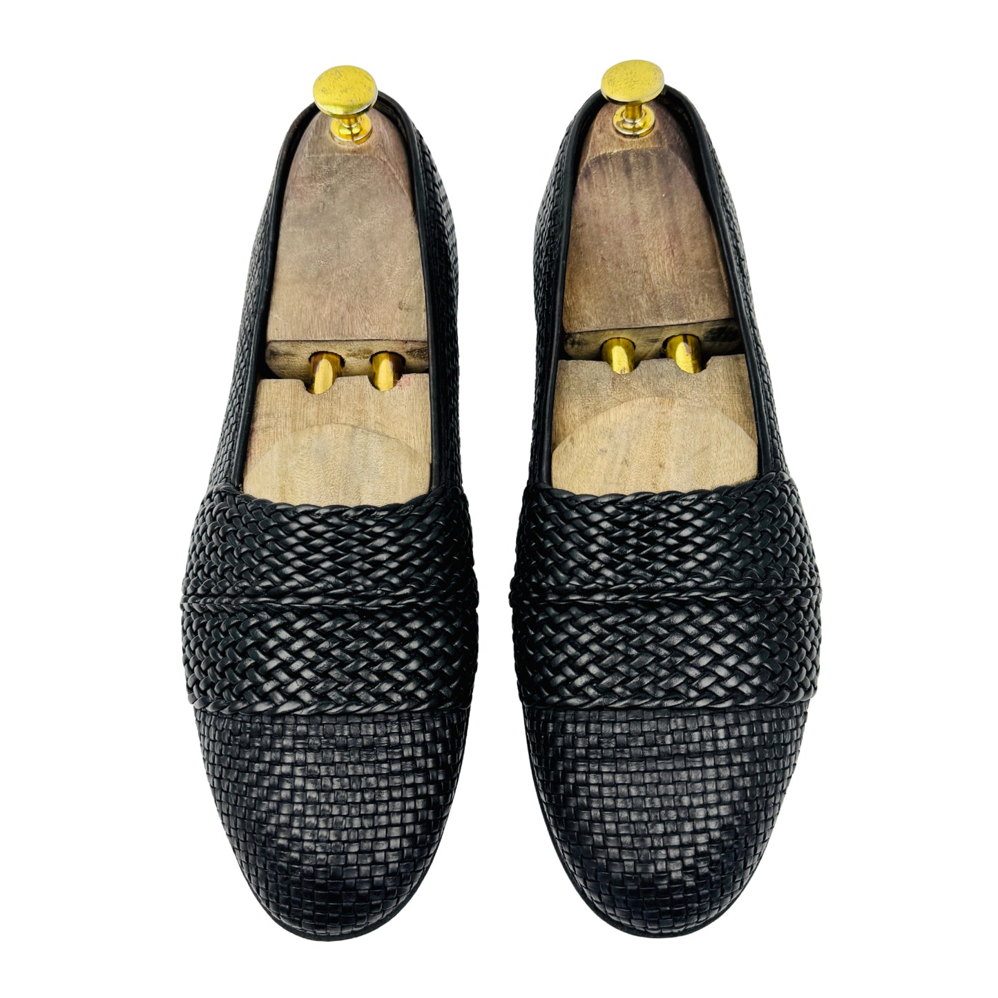 Bally Men's Woven Leather Loafers (Size 42.5)