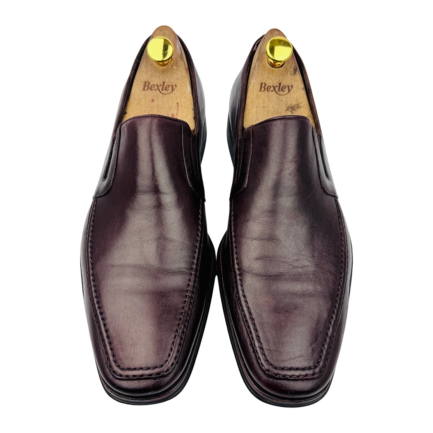Bruno Magli Raging Dark Brown Loafers (Size 44.5/45)