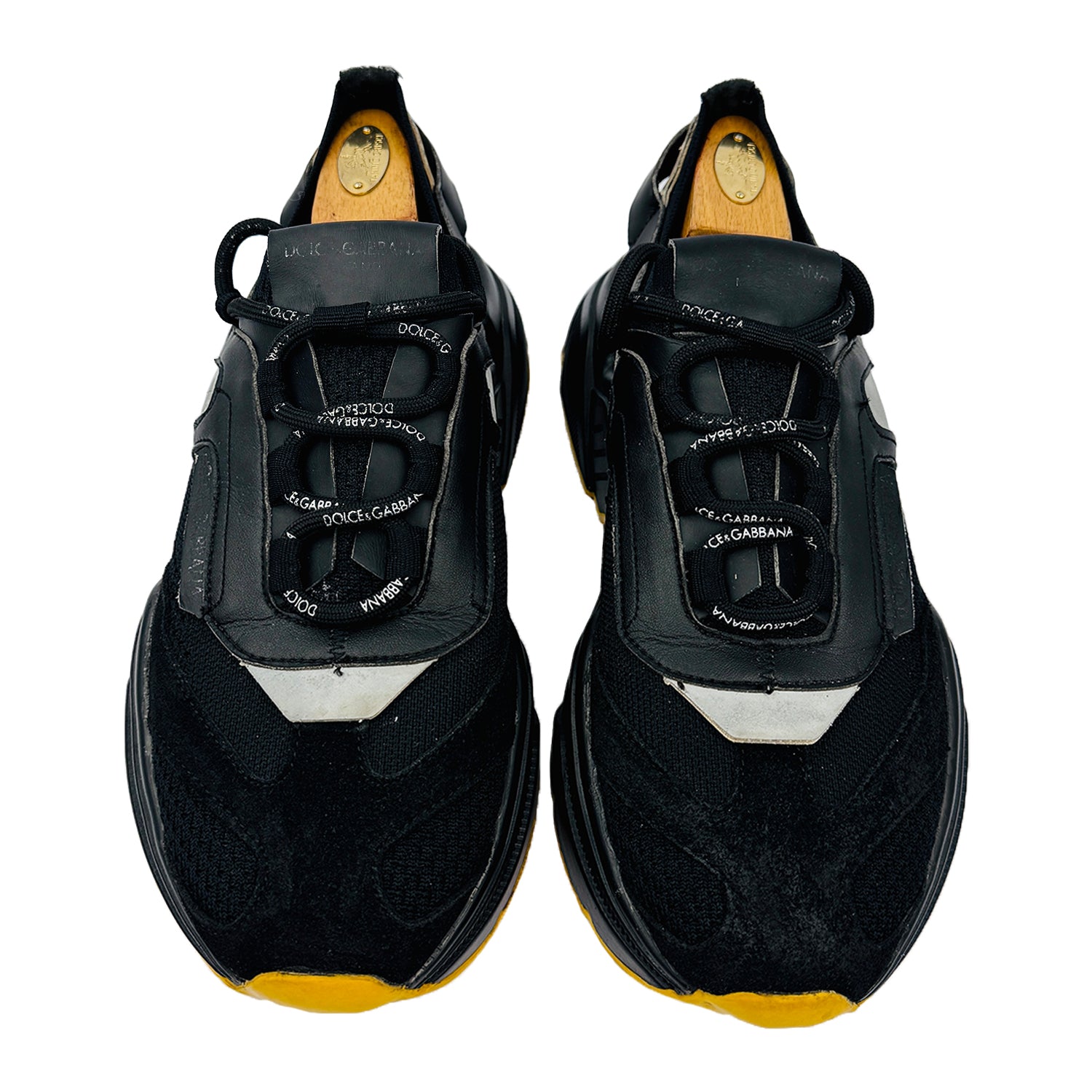 Front image of Dolce & Gabbana Men's Daymaster Sneakers (Size 42.5/43) - CS1766AX034