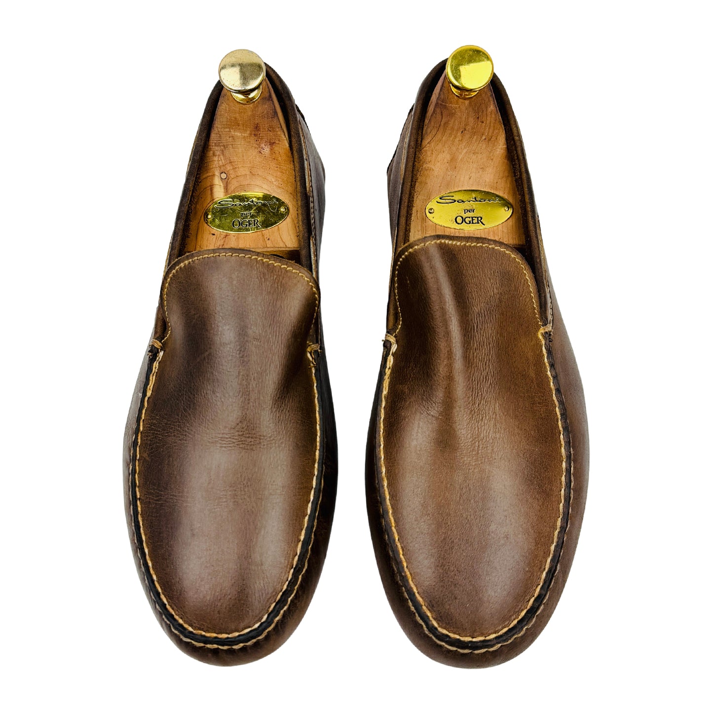 Timberland Men's Dark Brown Driving Loafers (Size 43)