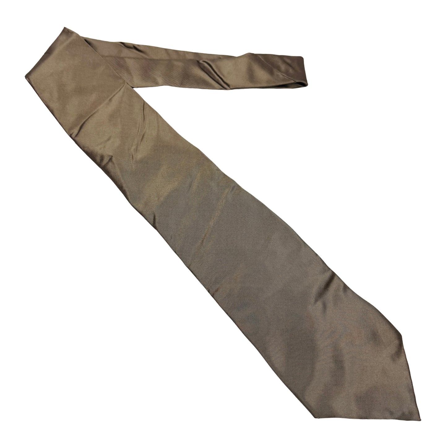 Canali Taupe Italian Silk Tie (Size Regular)