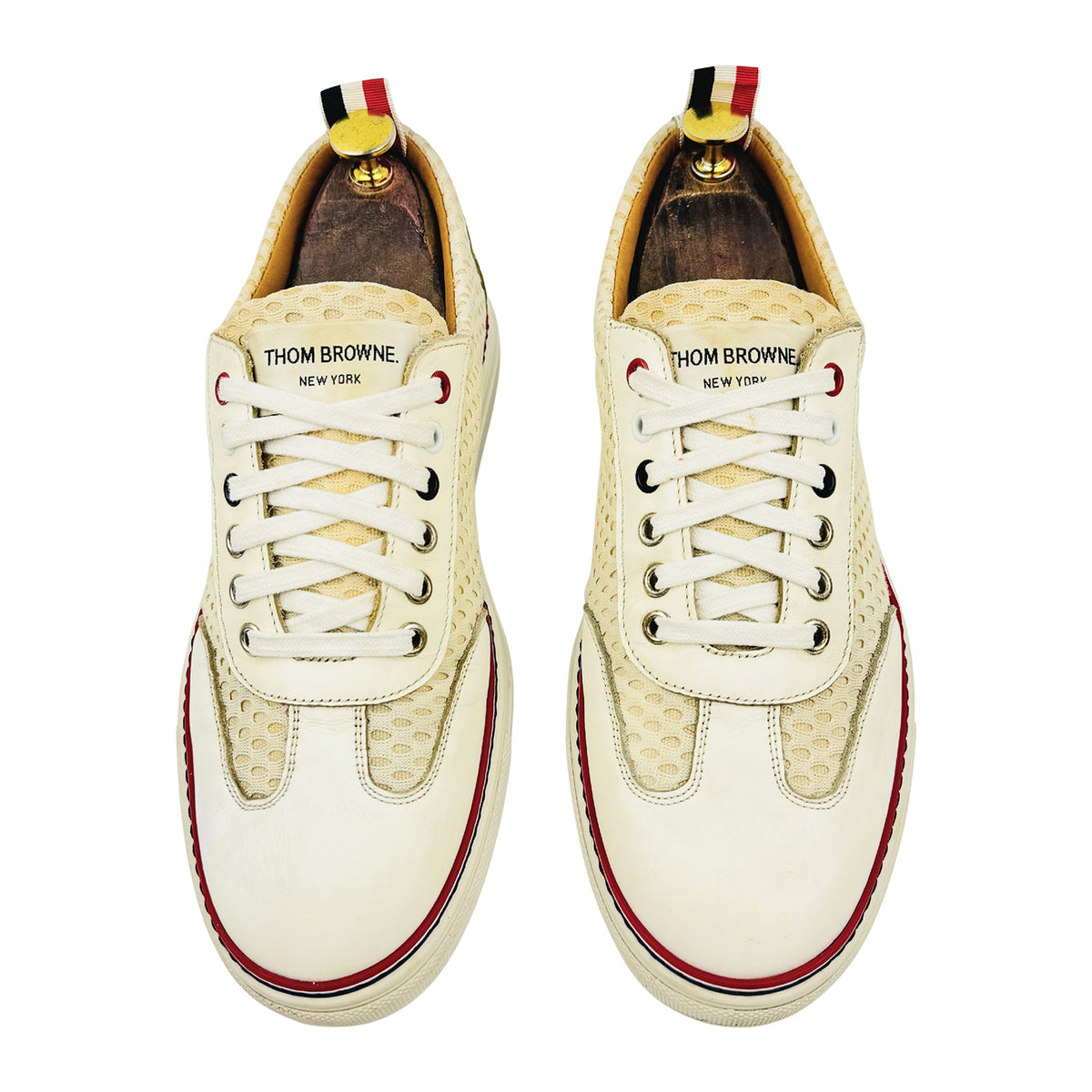 Thom Browne Heavy Athletic Low Sneakers (Size 41/41.5) - MFD237A-03193-100