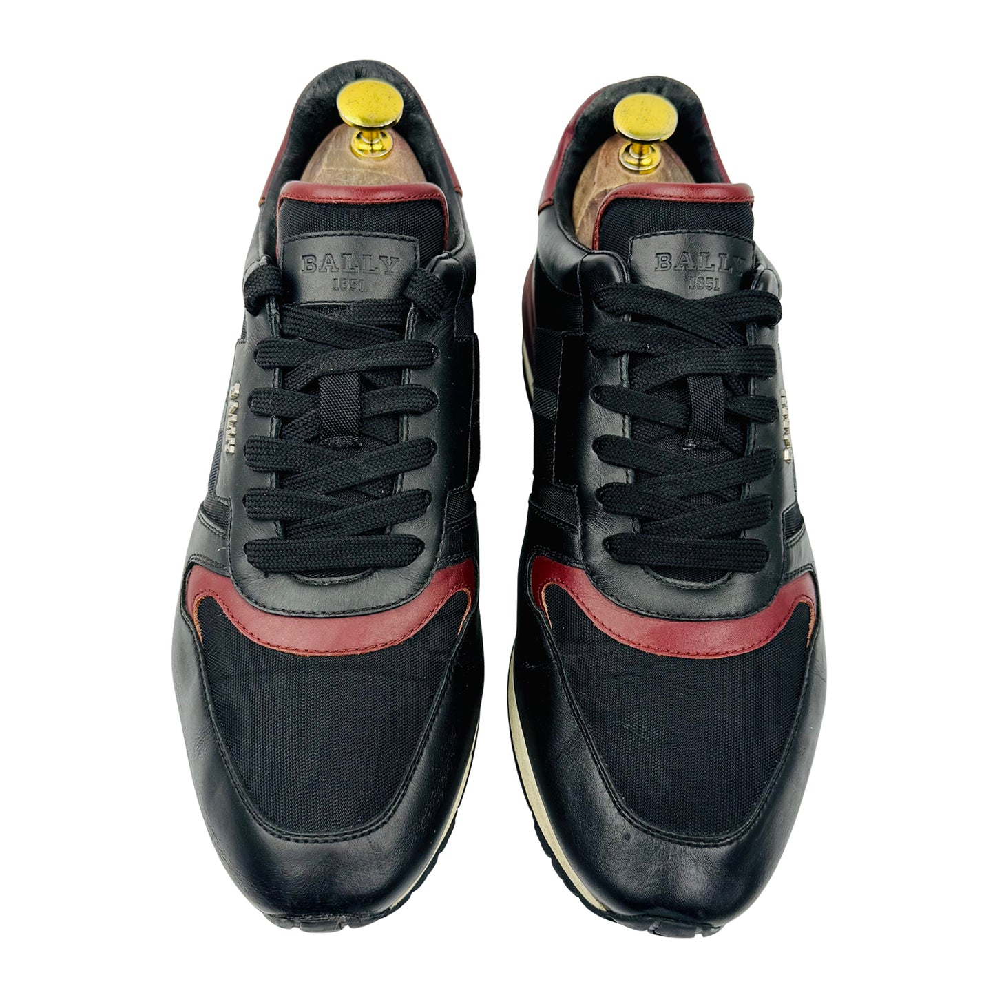 Bally Astar Black Leather Sneakers (Size 41) - ASTAR-TV560