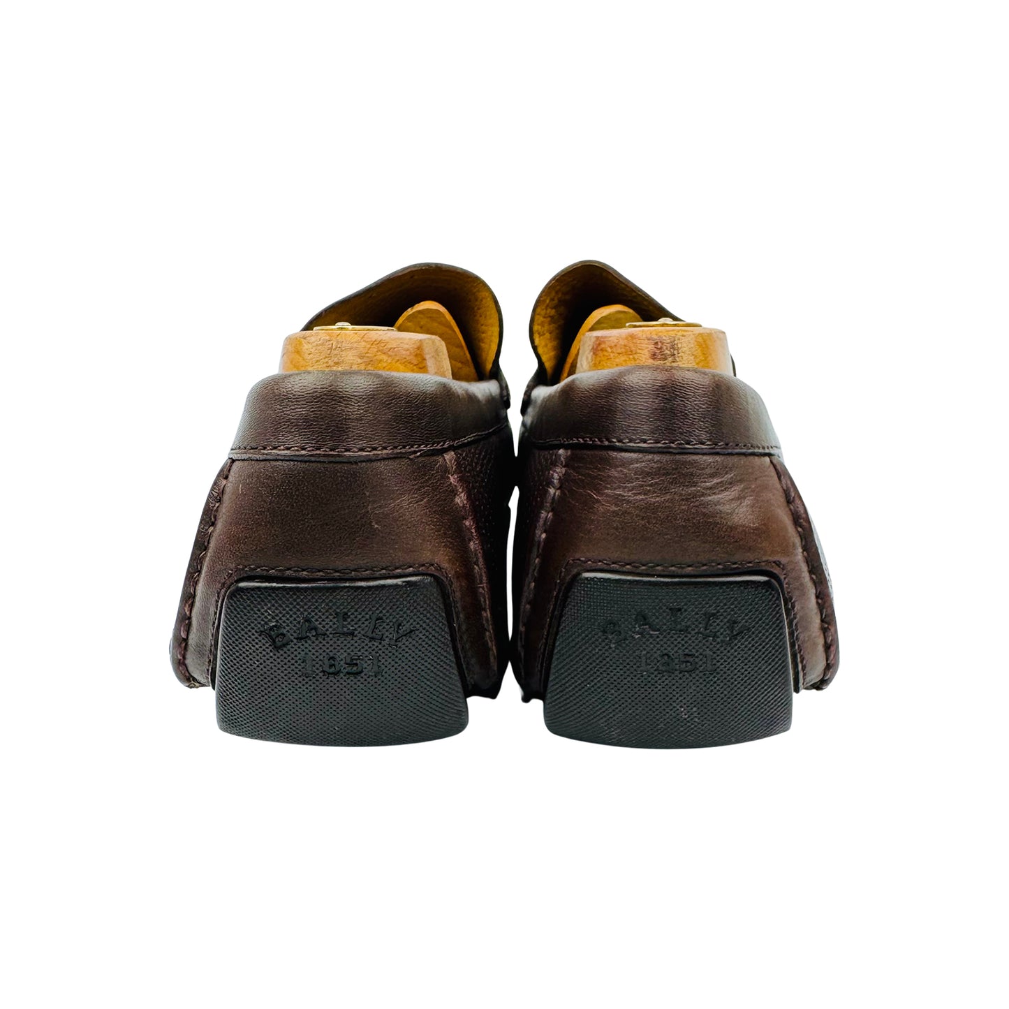 Bally Wabler Brown Leather Loafer (Size 42.5)