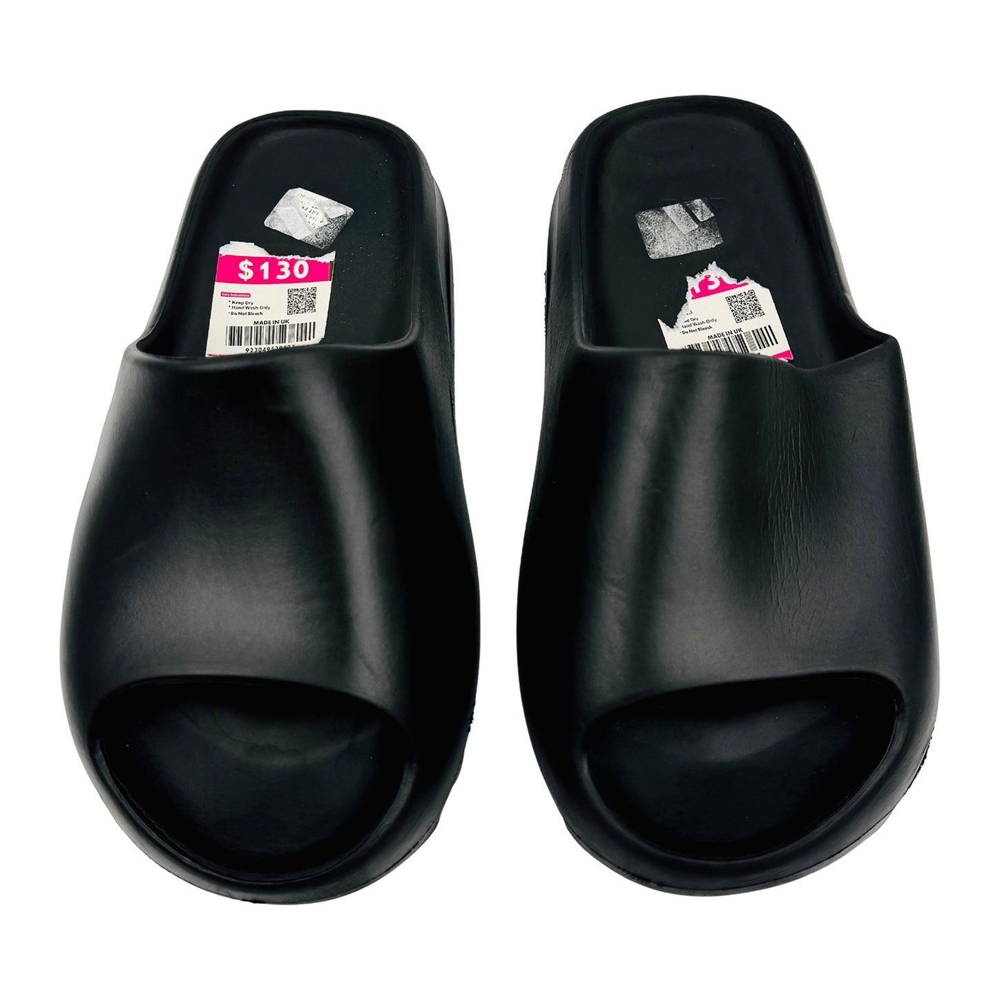 Adidas YEEZY Black EVA Foam Slides (Size 40)