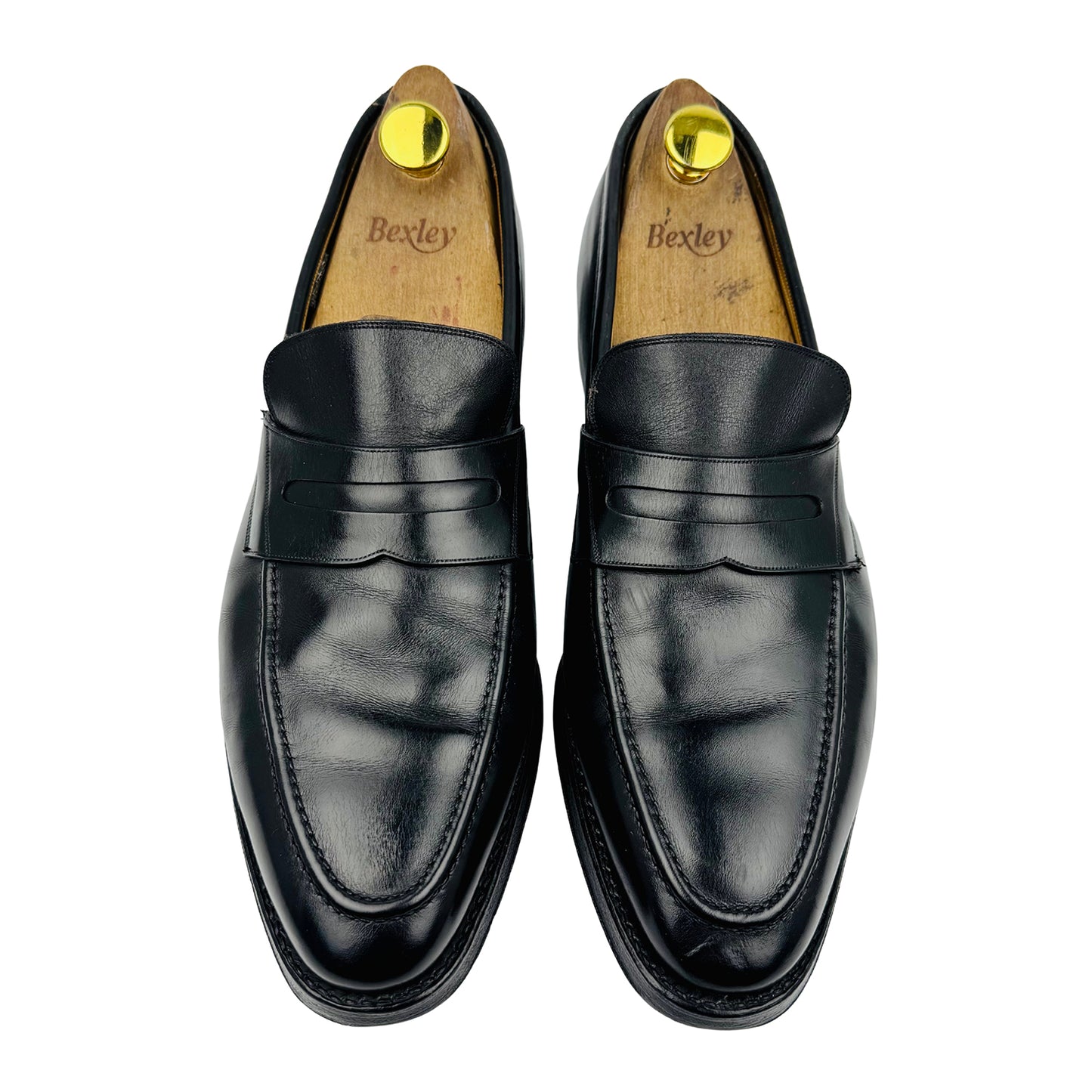 Bally Scarbono Black Leather Loafer (Size 43)