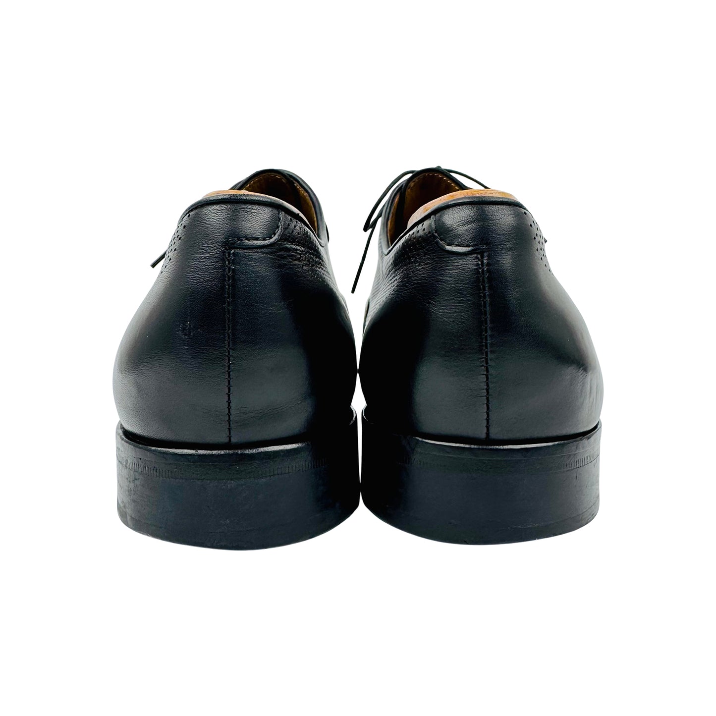 Hugo Boss Men's Black Calf Leather Formal Shoes (Size 43)