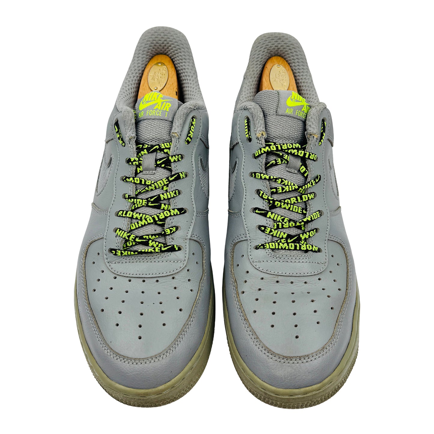 Nike Air Force 1 Low 'Grey Volt' Sneakers (Size 44.5) - DC1429-001