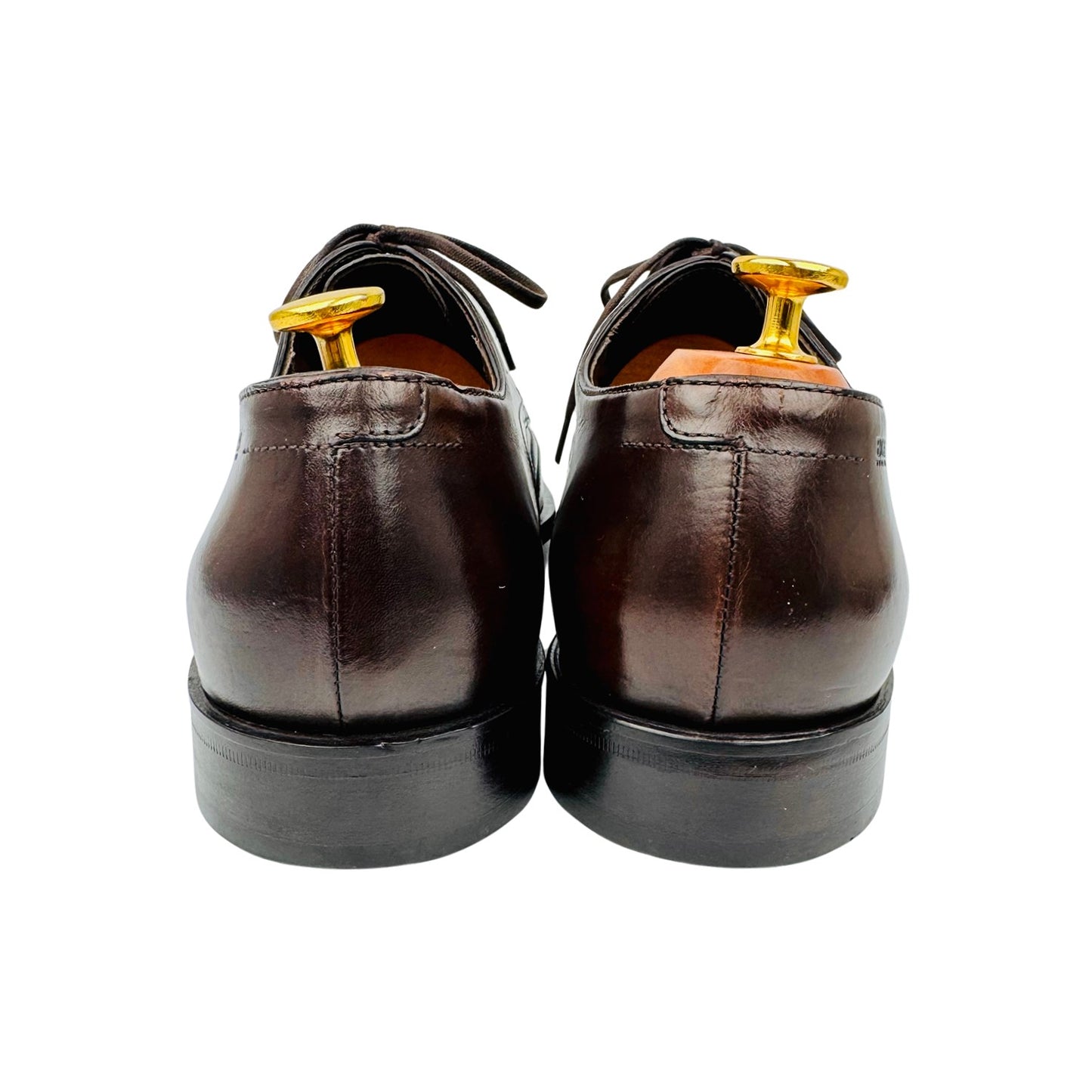 Boss Men's Brown Italian Derby Shoes (Size 42)