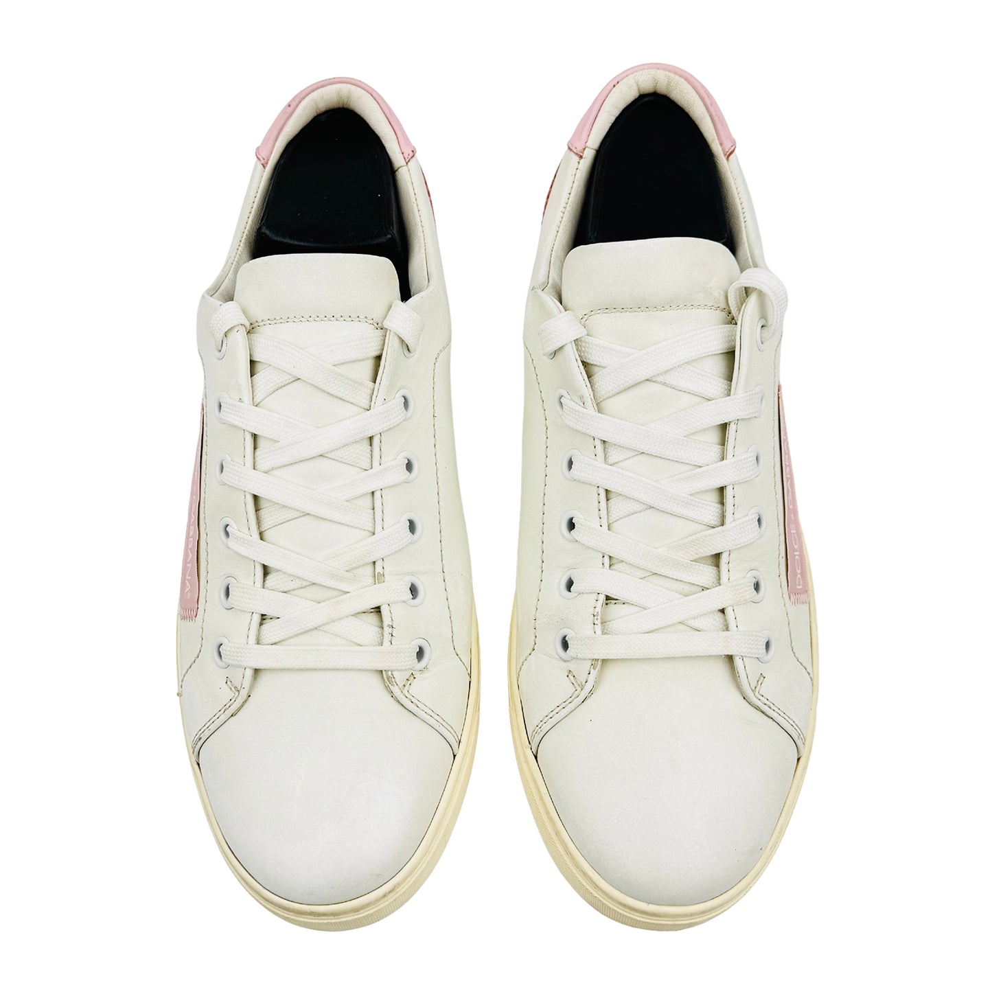 Dolce & Gabbana 'White Pink' Sneakers (Size 40) - CK0168