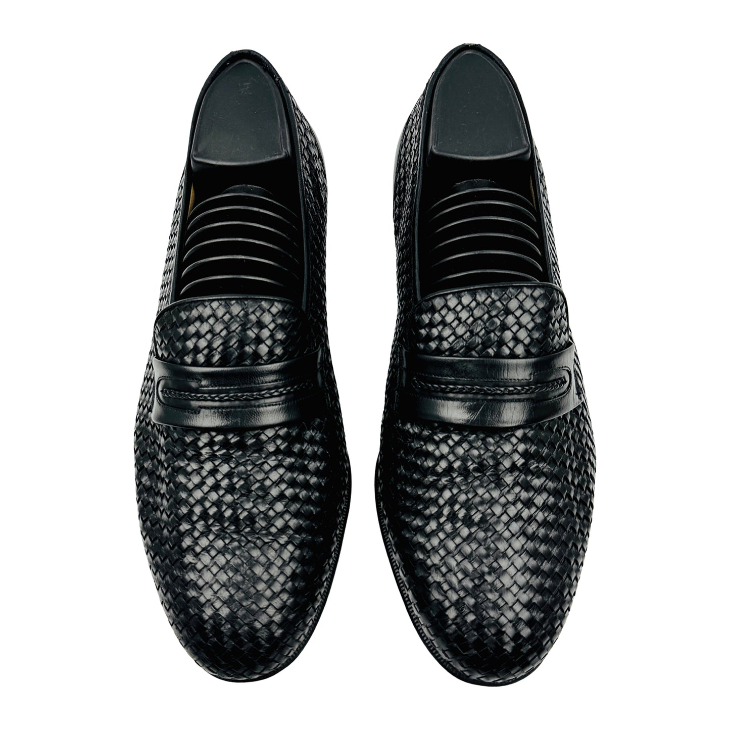 Magnanni Men's Woven Leather Loafers (Size 42.5)
