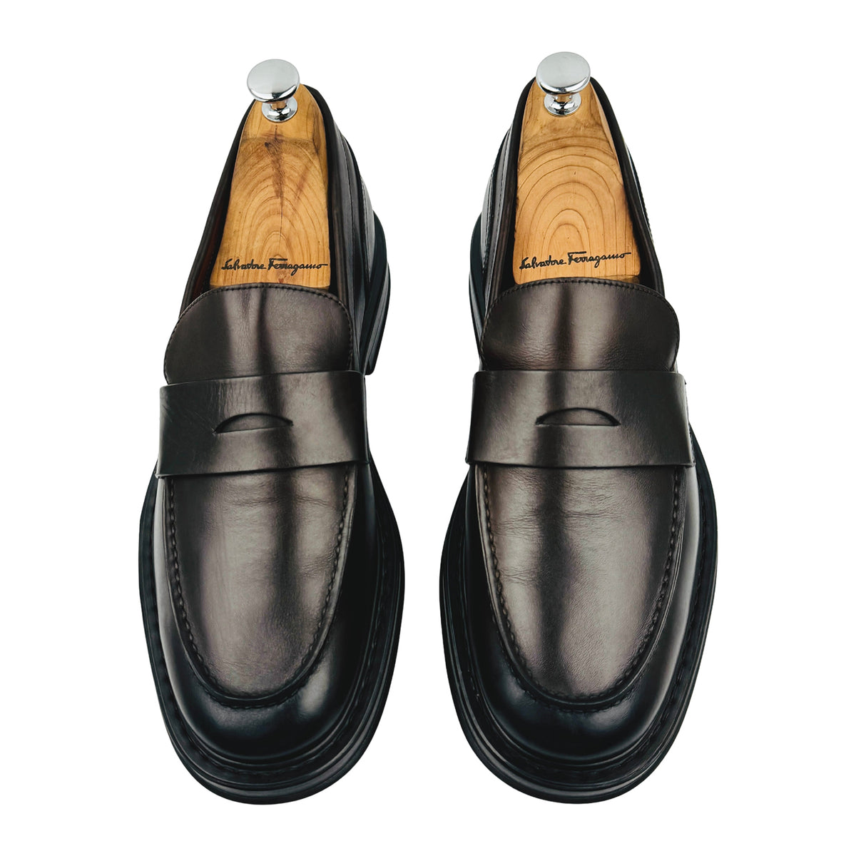 Loro Piana Travis Leather Penny Loafers (Size 43) - FAN5630-H027