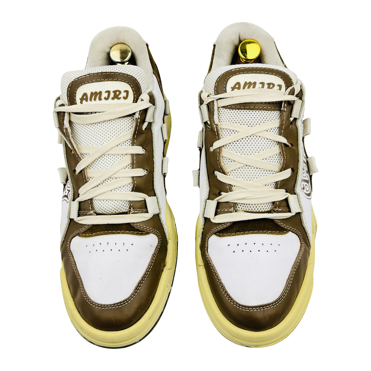 AMIRI Men's MA 'Brown White' Shoes (Size 43)
