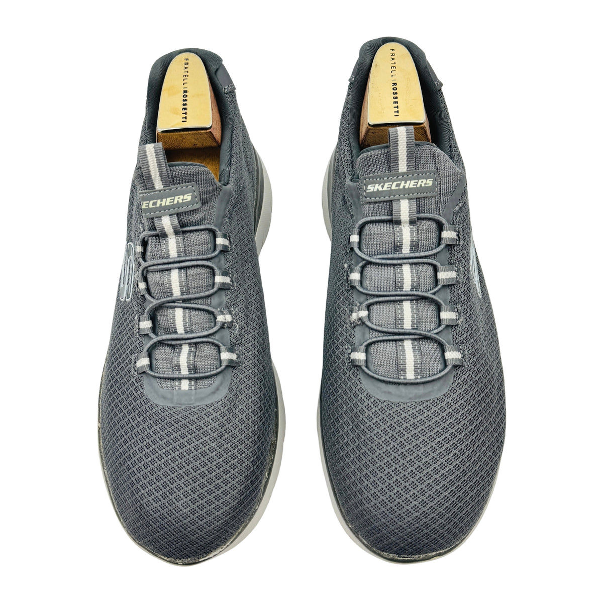 Skechers Summits 'Charcoal Grey' Shoes (Size 43) - 52811W-CHAR