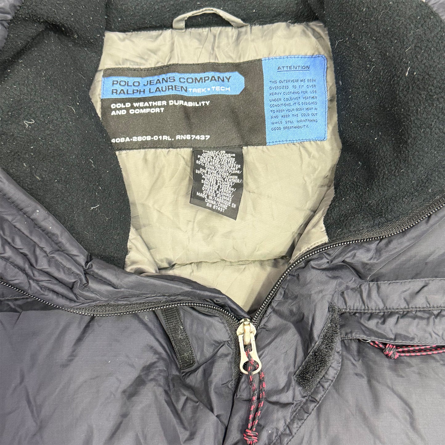 Ralph Lauren Polo Puffer Down Jacket (Size Large/XL)