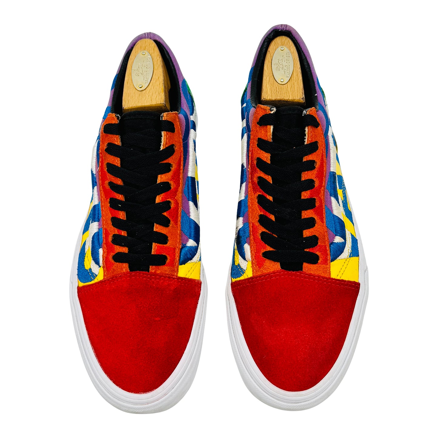 Vans Old Skool Statement Multicolor Sneakers (Size 43)