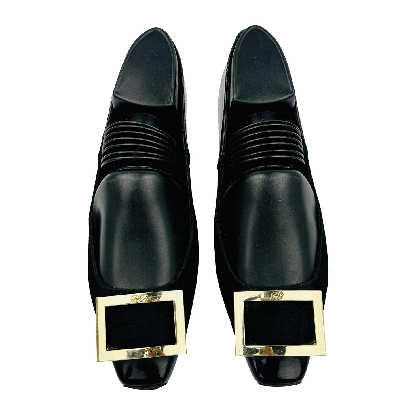 Roger Vivier Women's Trompette Black Heels (Size 38)
