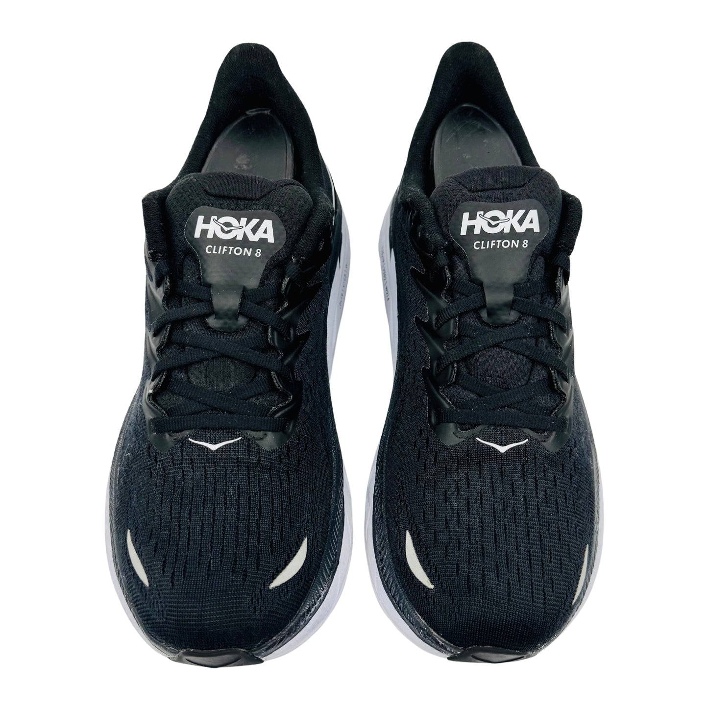 Hoka One One Clifton 8 Shoes (Size 40/40.5) - 1119394 BWHT