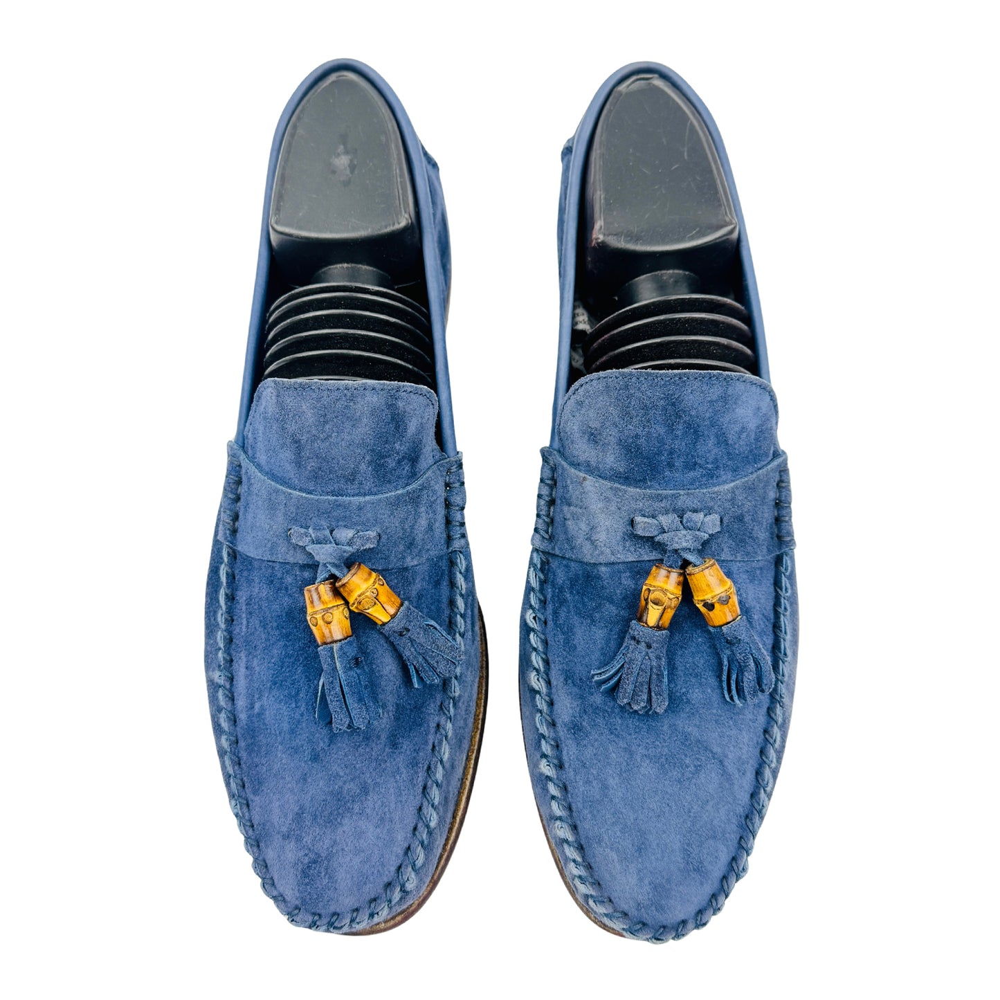 Gucci 'Indigo' Italian Suede Moccasins (Size 41/41.5) - 174324