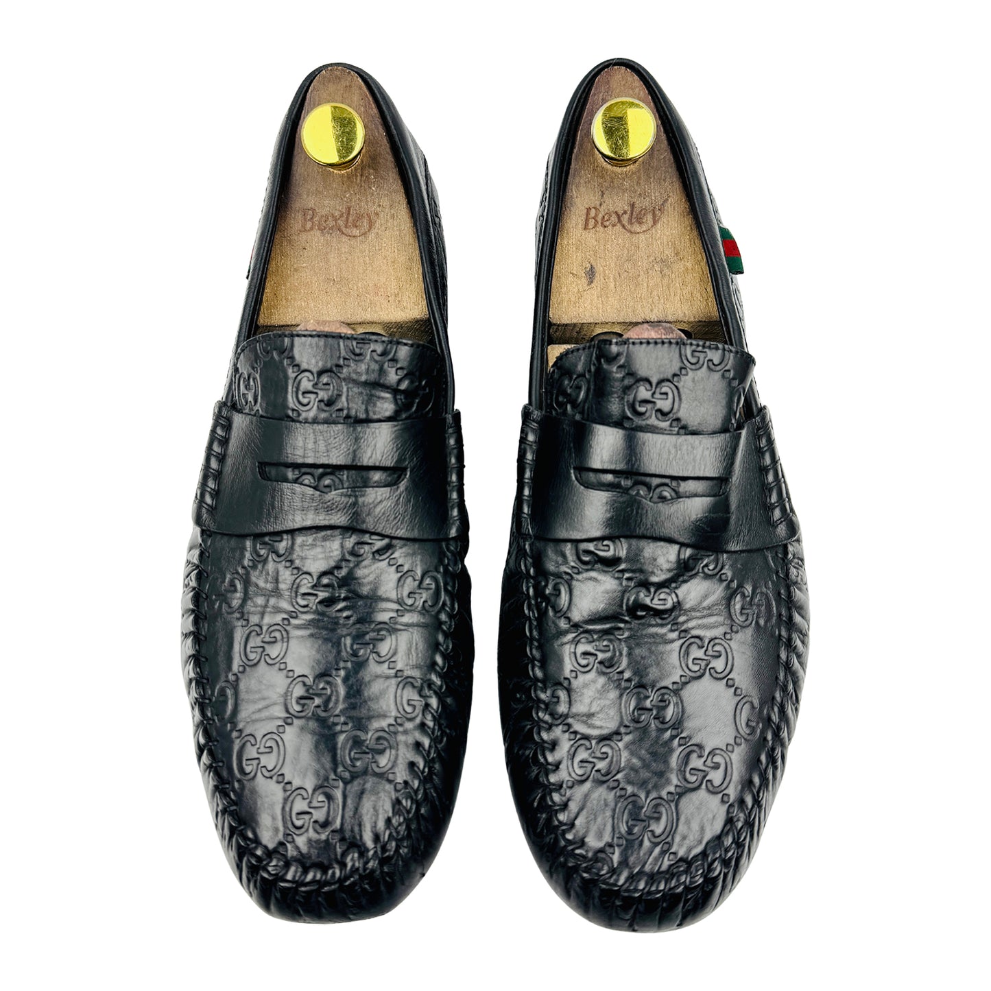 Gucci San Marino Guccissima Leather Driving Loafers (Size 43)