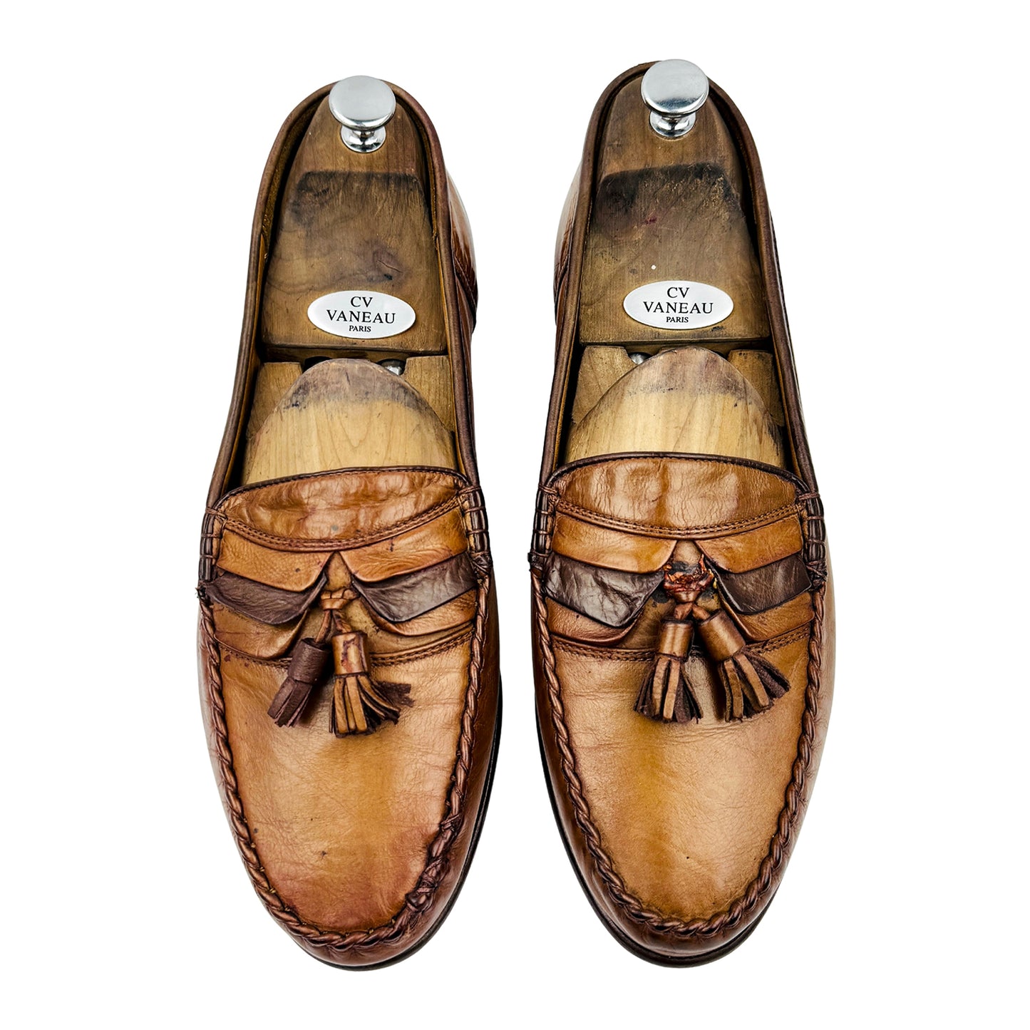 Bally Men's Brown Tassel Loafers (Size 45/45.5)