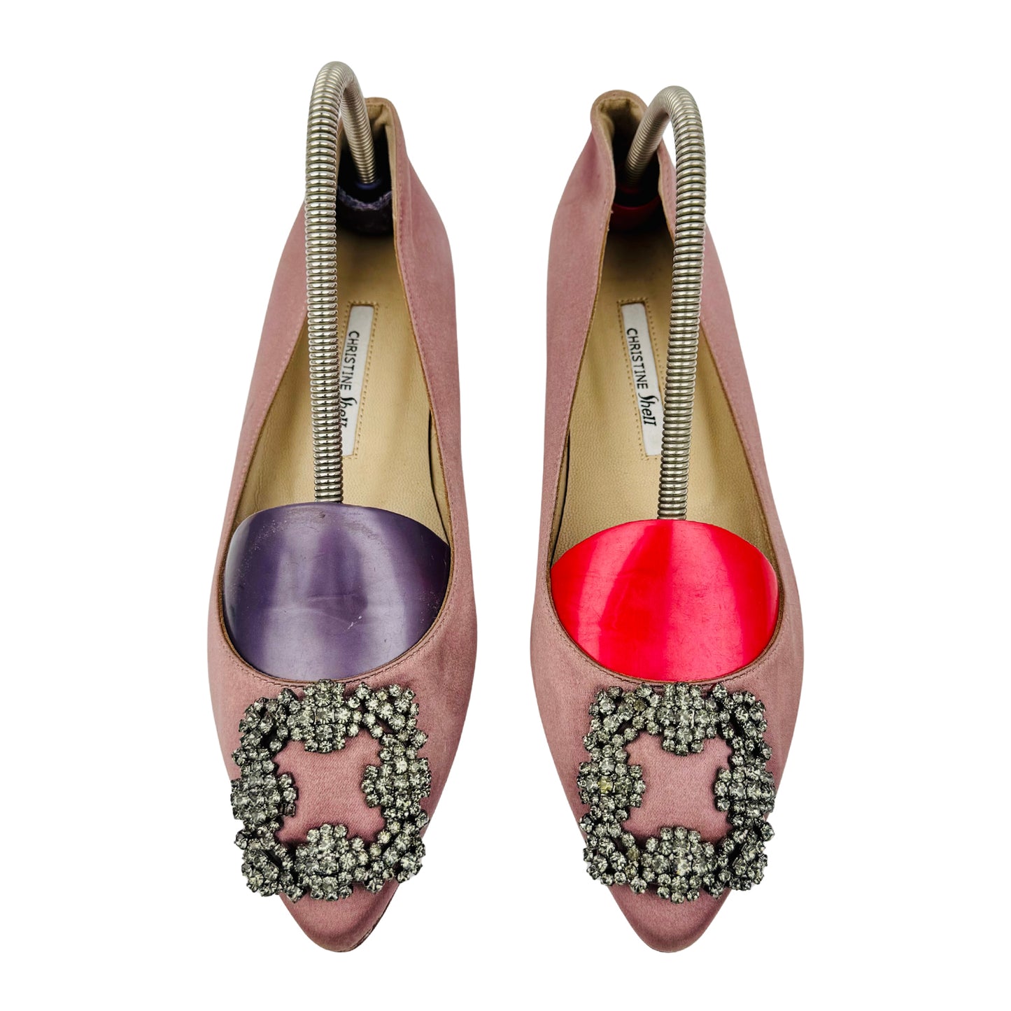 Christine Sheii 'Dusty Rose' Ballet Flats (Size 35)