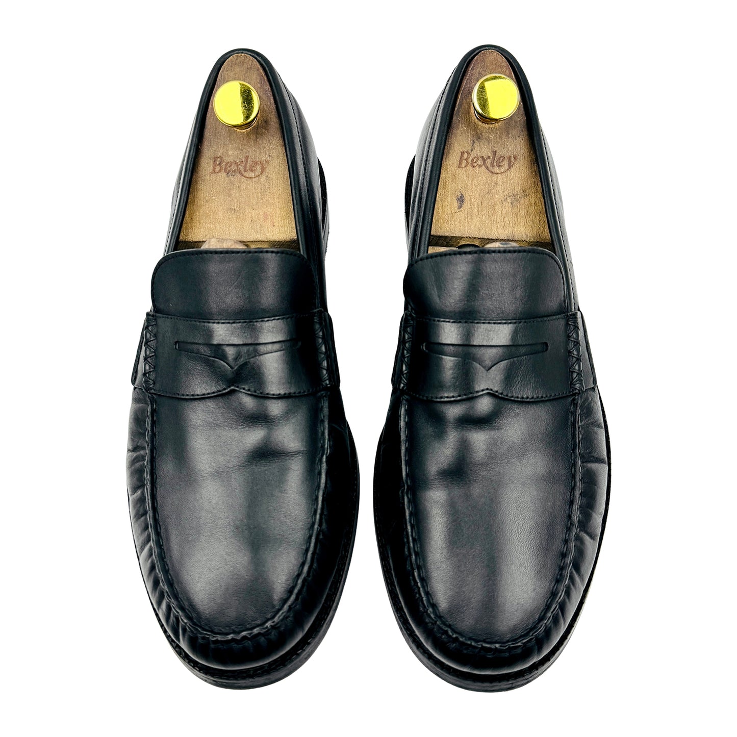 Cole Haan Black Leather Penny Loafers (Size 44/44.5) - C38736