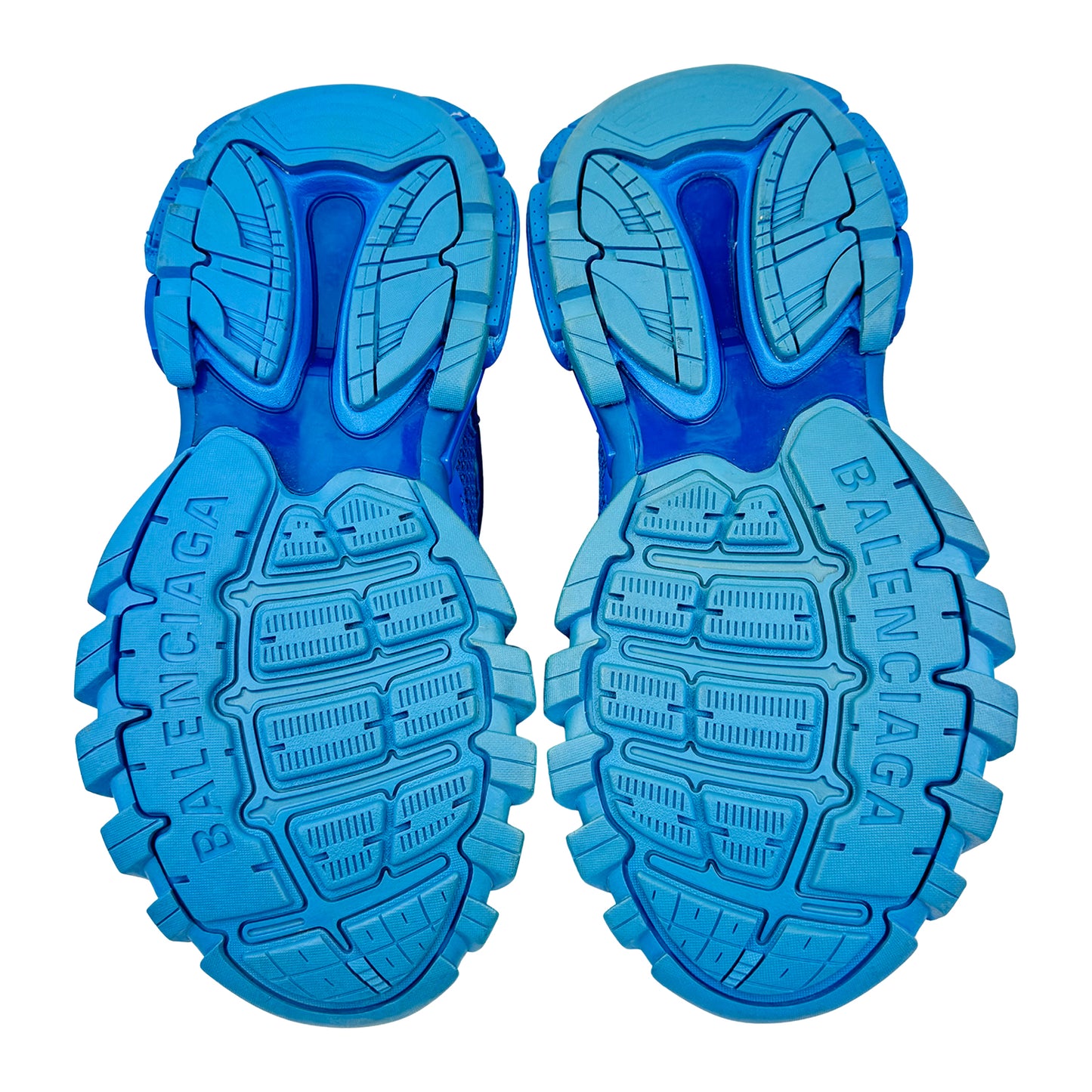 Balenciaga Men's Track.3 Blue Sneakers (Size 43) - 700875