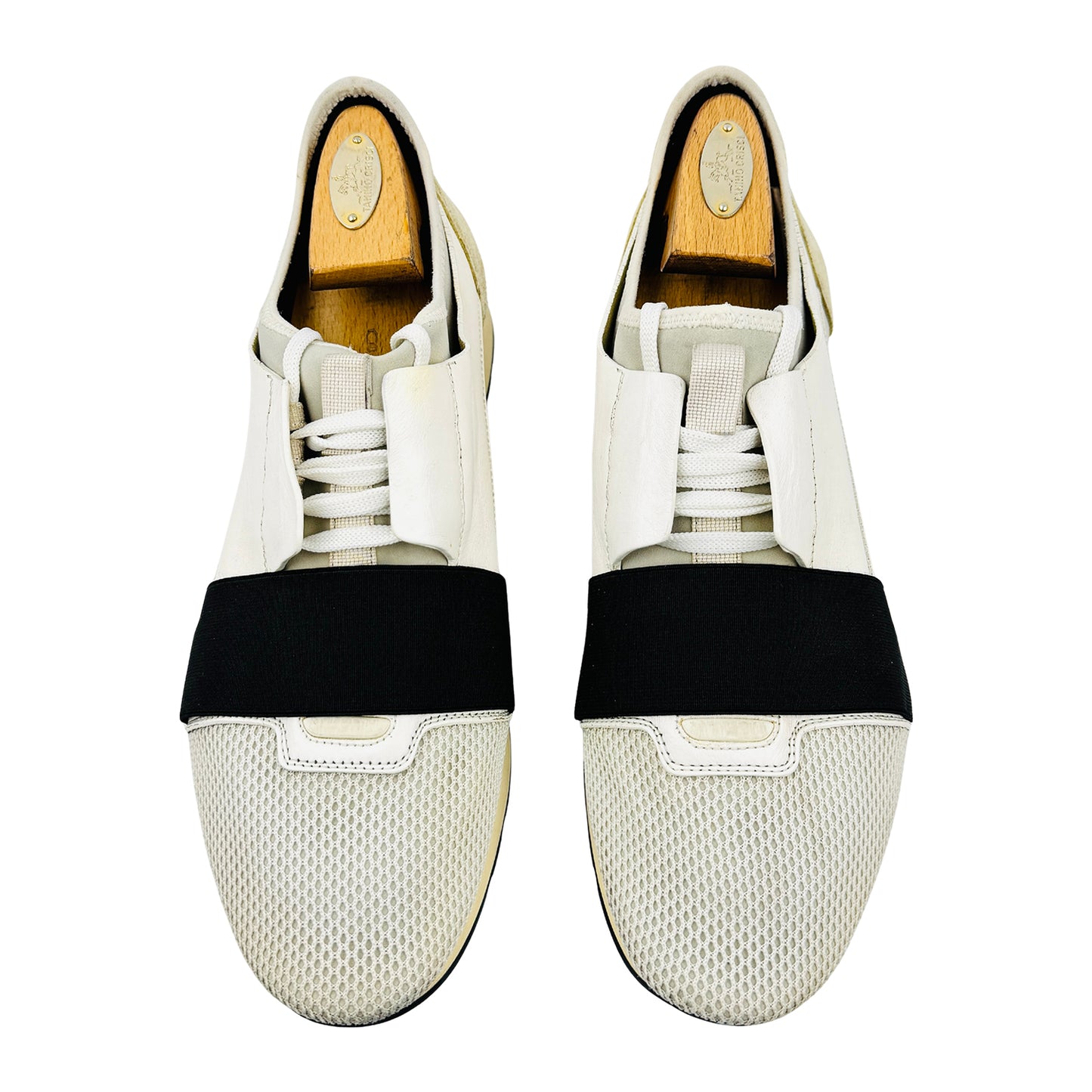 Balenciaga Race Runner Off-White Shoes (Size 44)